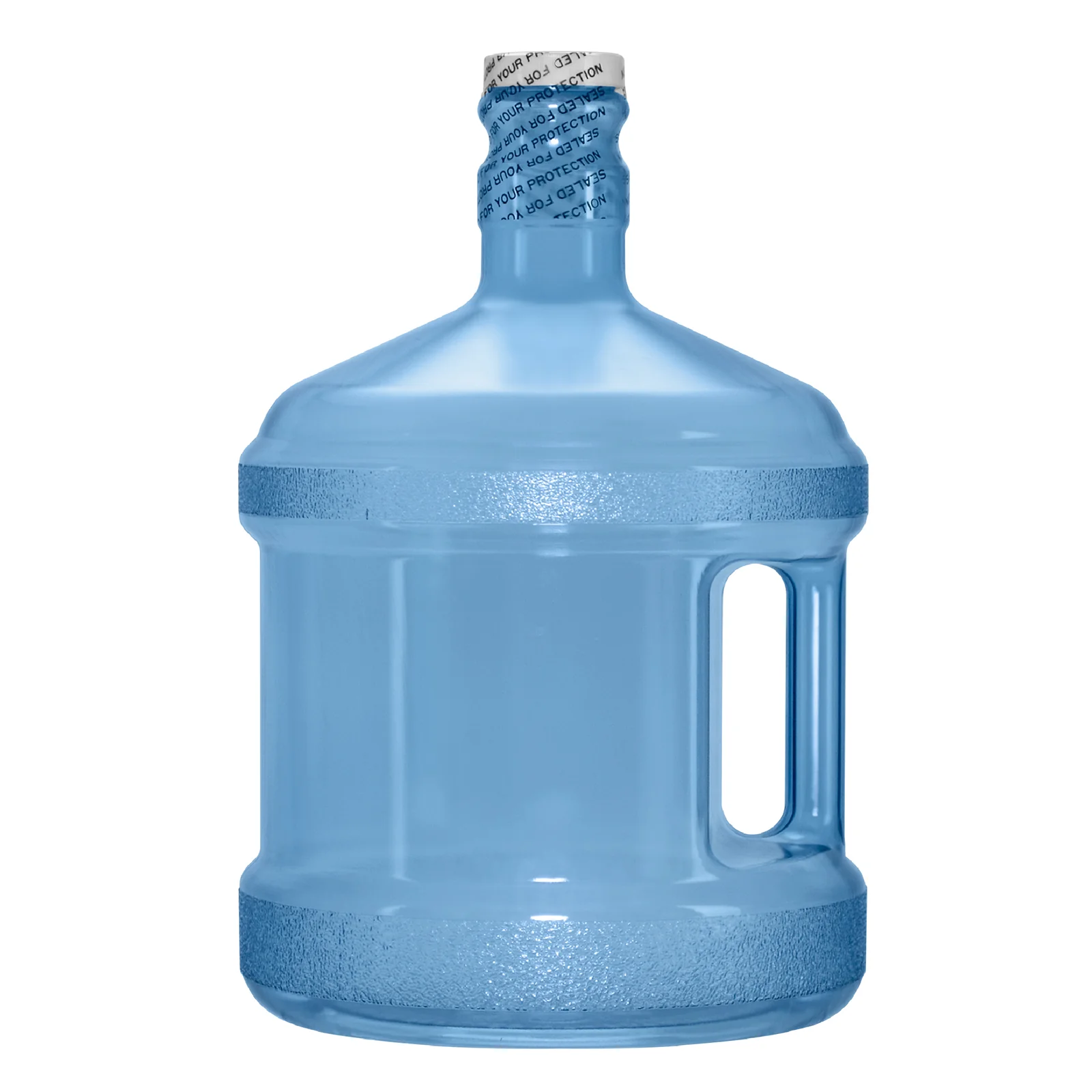 Two Gallon Polycarbonate Plastic Reusable Water Bottle with Screw Cap - Image 2