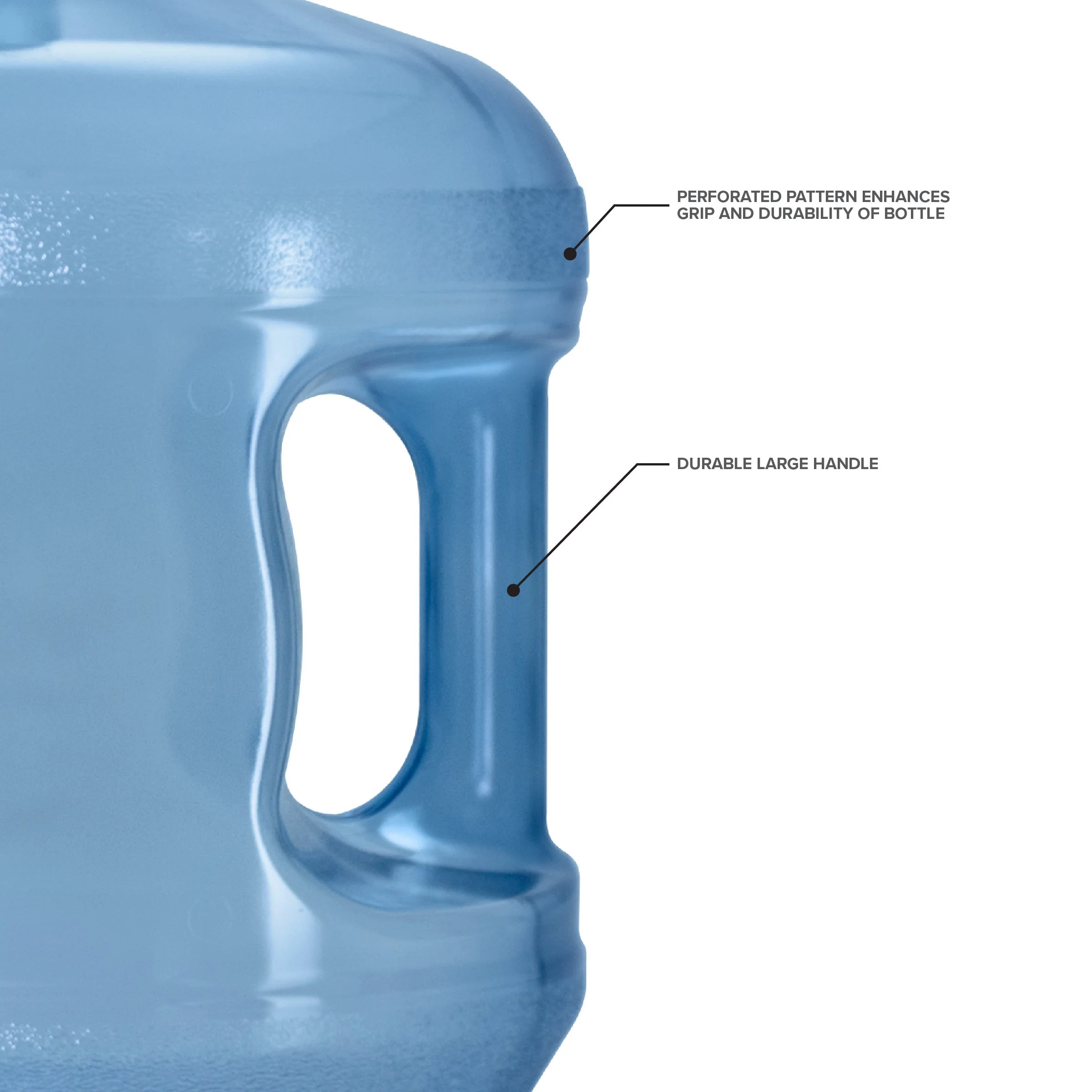 3-Gallon Polycarbonate Water Bottle w/ Screw Cap - Image 3