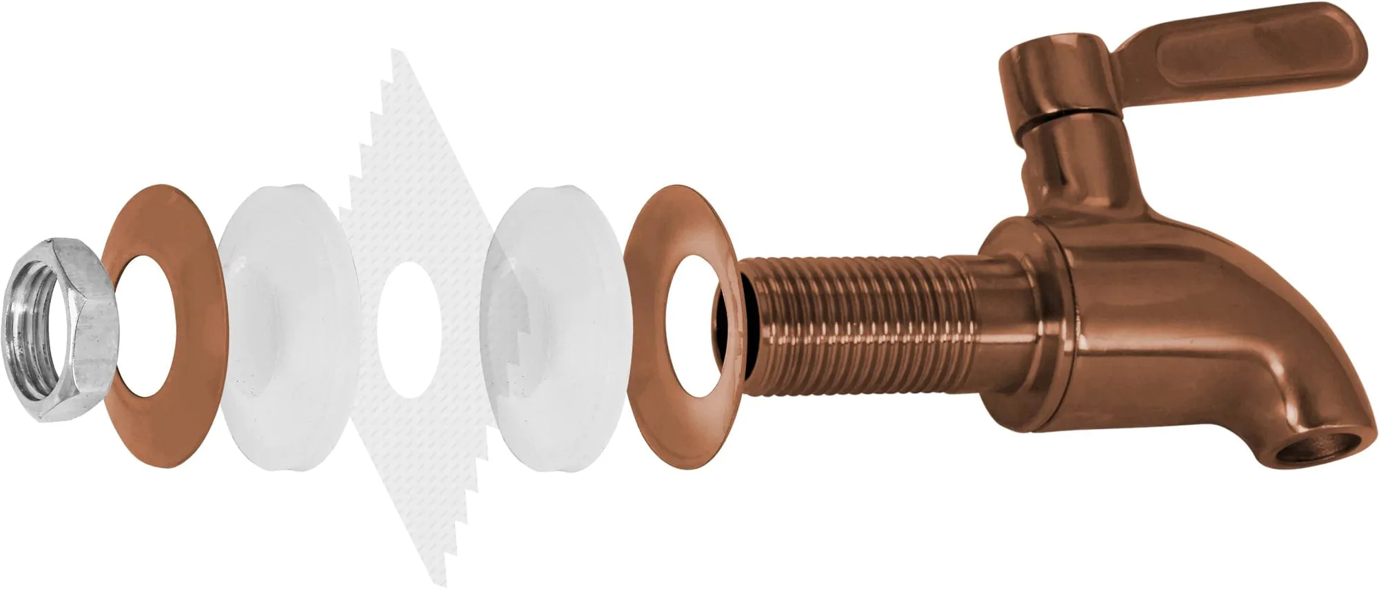 Brio Beverage Dispenser Replacement Spigot, Bronze - Image 5