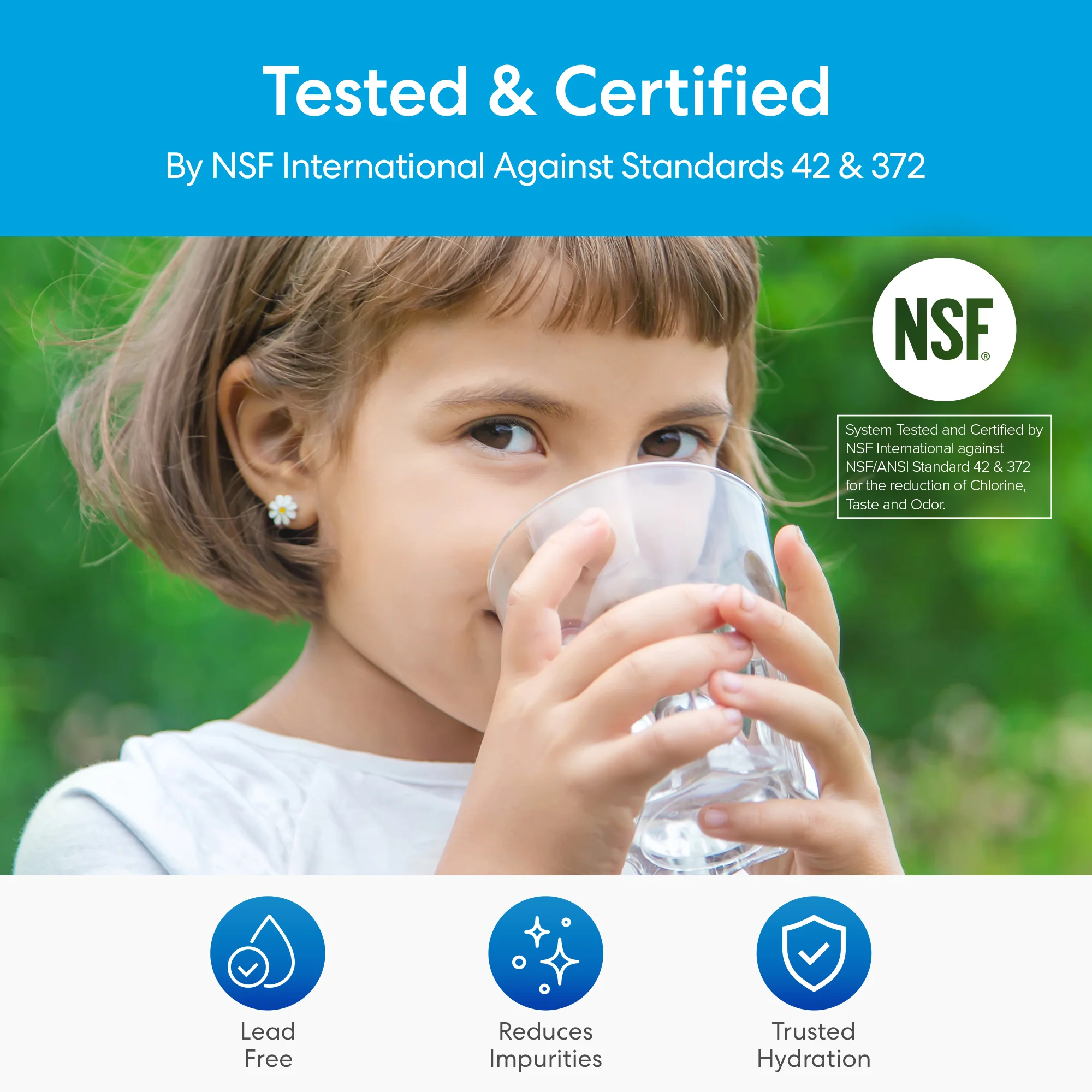 11" All-in-One 3-Stage Under Sink Water Filter - Image 6