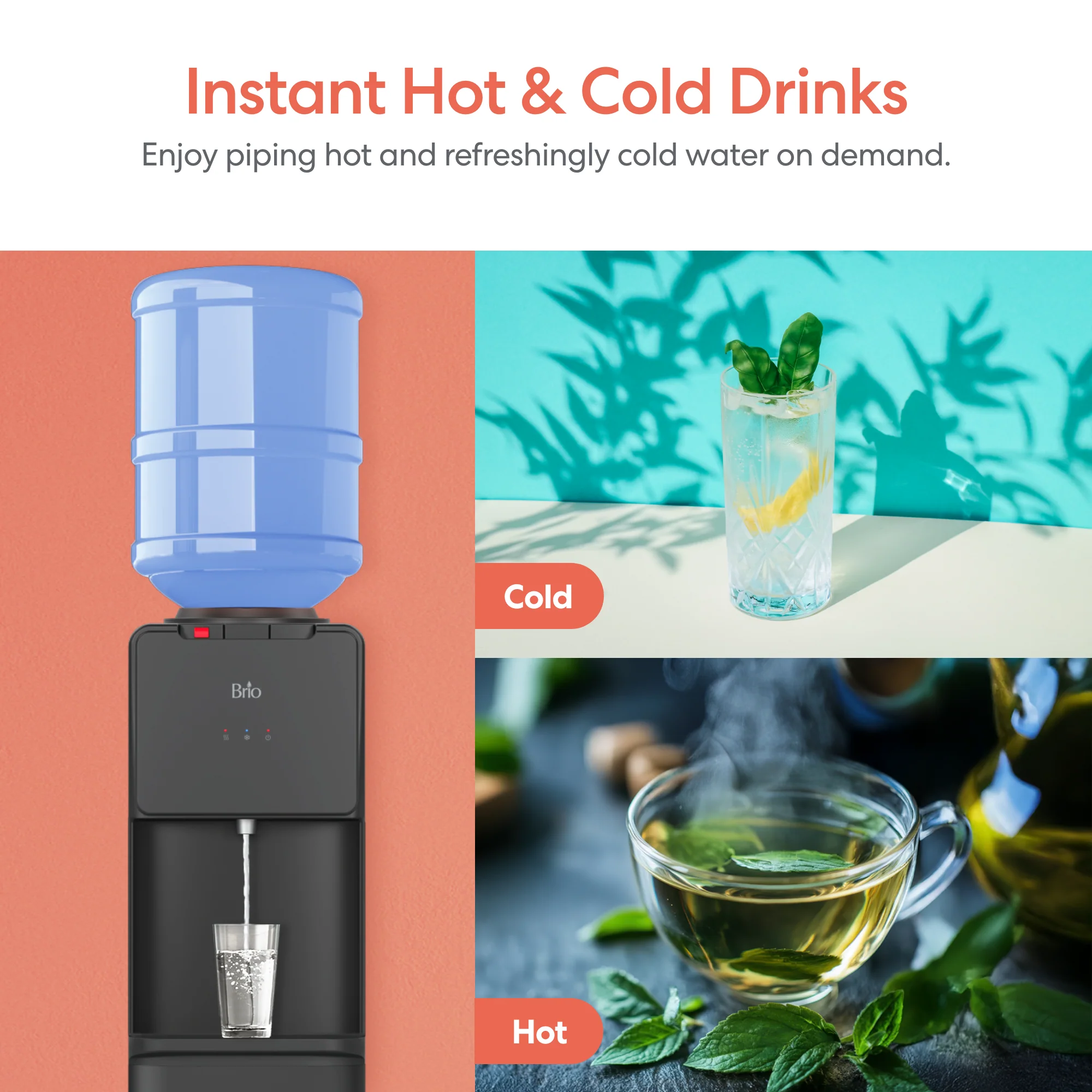 Brio 130 Series Top Load Water Cooler - Image 6
