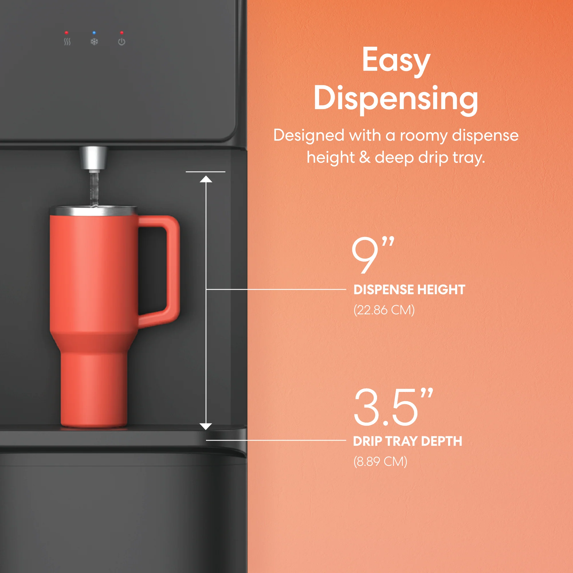 Brio 130 Series Top Load Water Cooler - Image 7