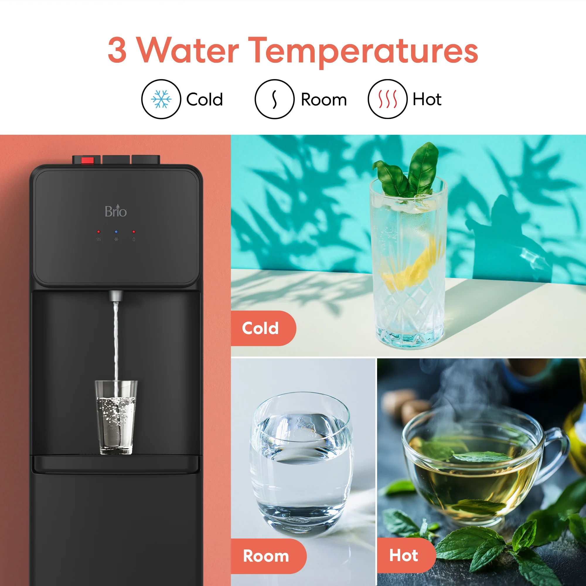 Brio 130 Series Bottom Load Water Cooler - Image 6