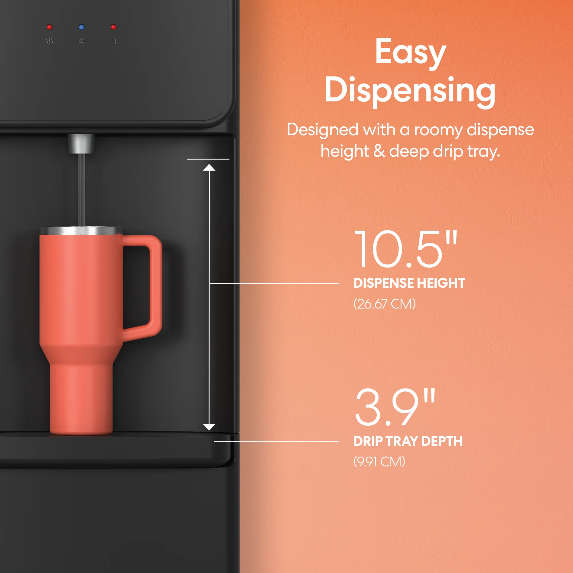 Brio 130 Series Bottom Load Water Cooler - Image 7