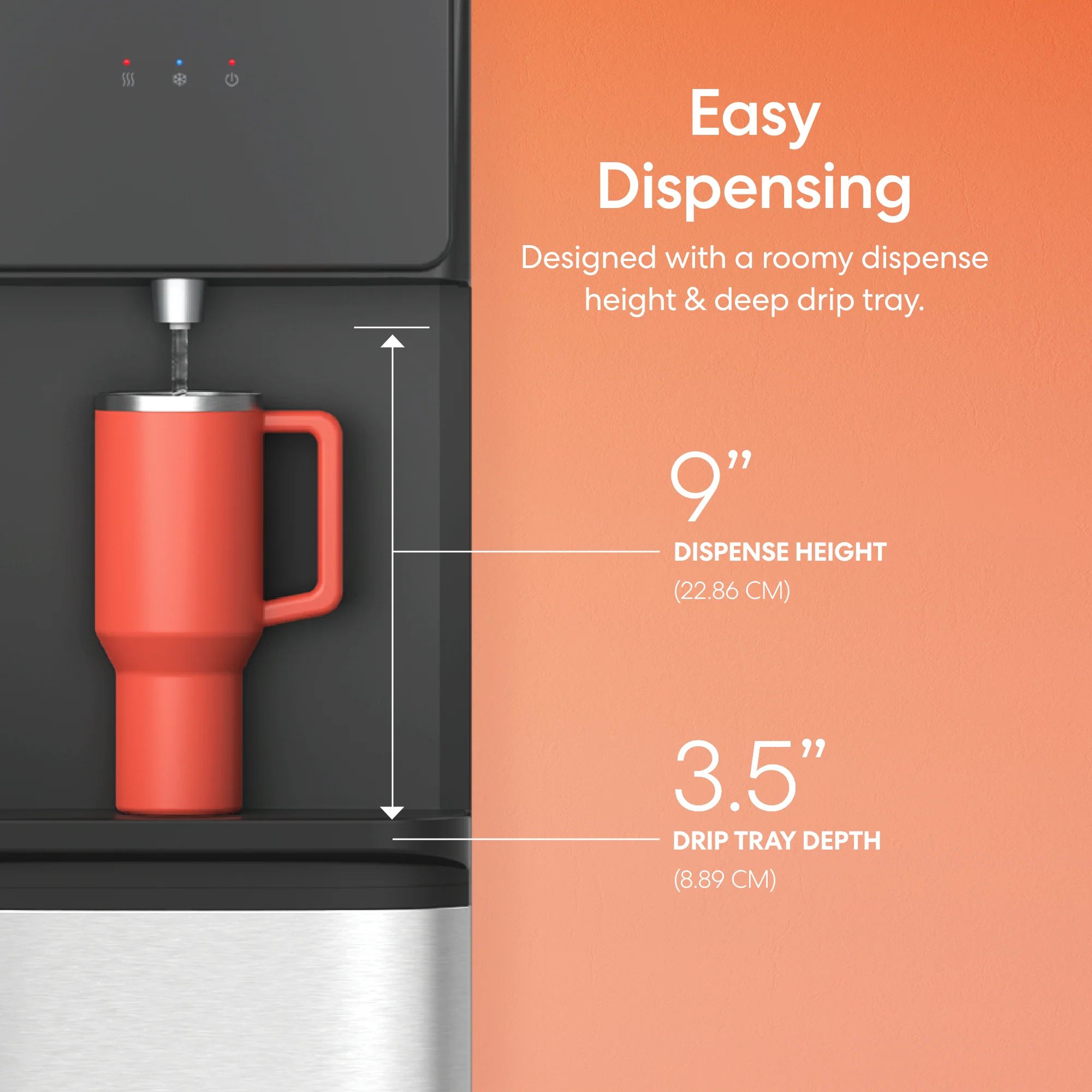Brio 130 Series SS Top Load Water Cooler - Image 7