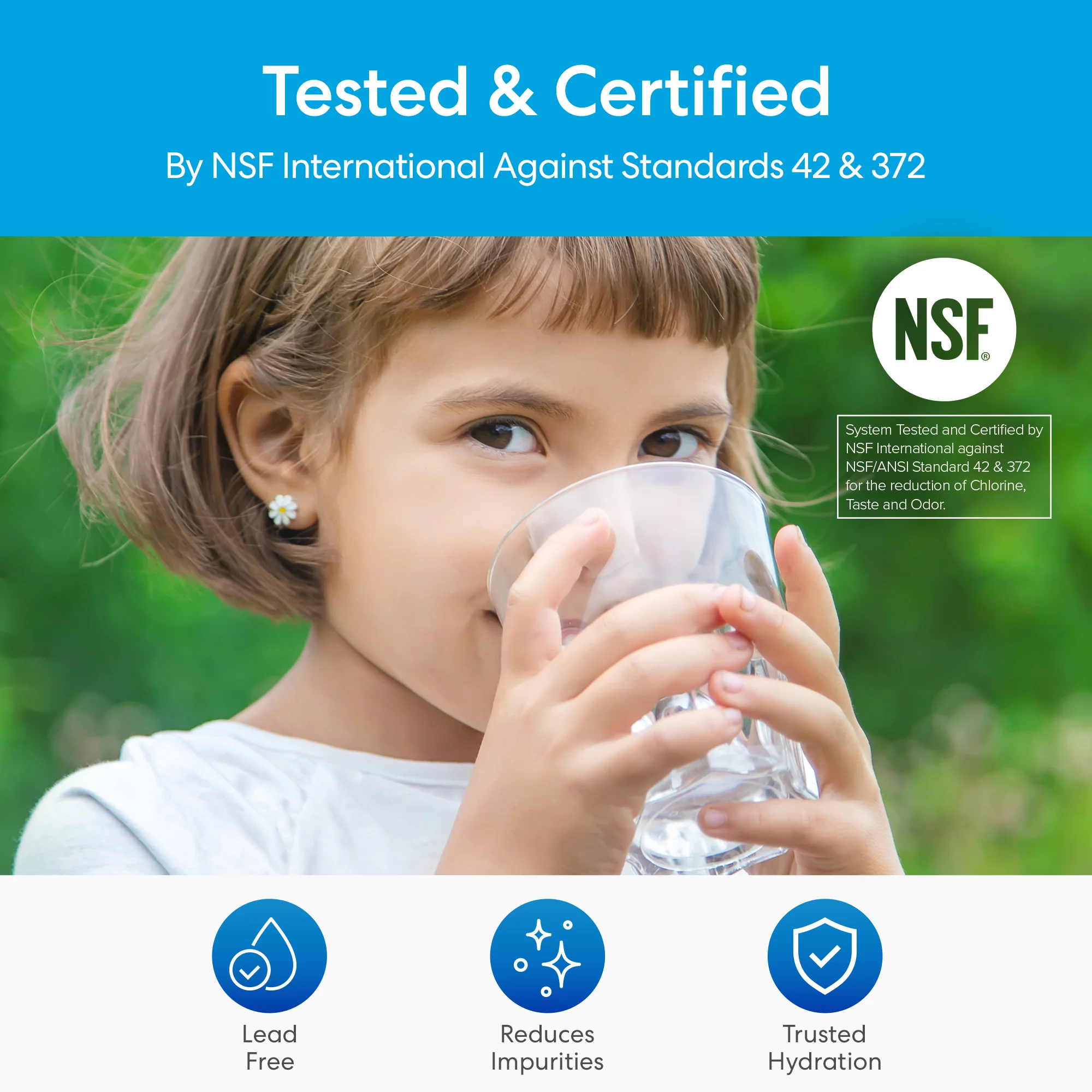 26" All-in-One 3-Stage Under Sink Water Filter  - Image 6