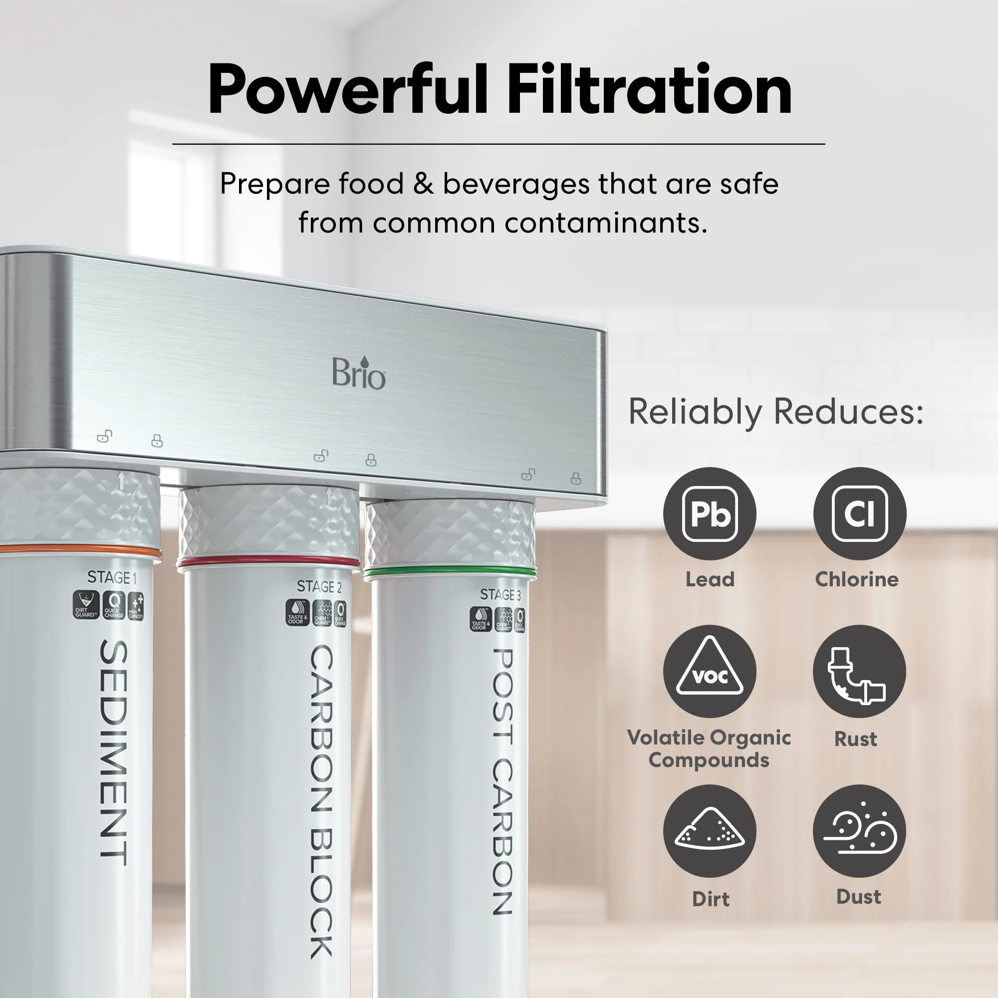 Brio 3-Stage Instant Hot Water Undersink Dispenser System - Matte Black - Image 5