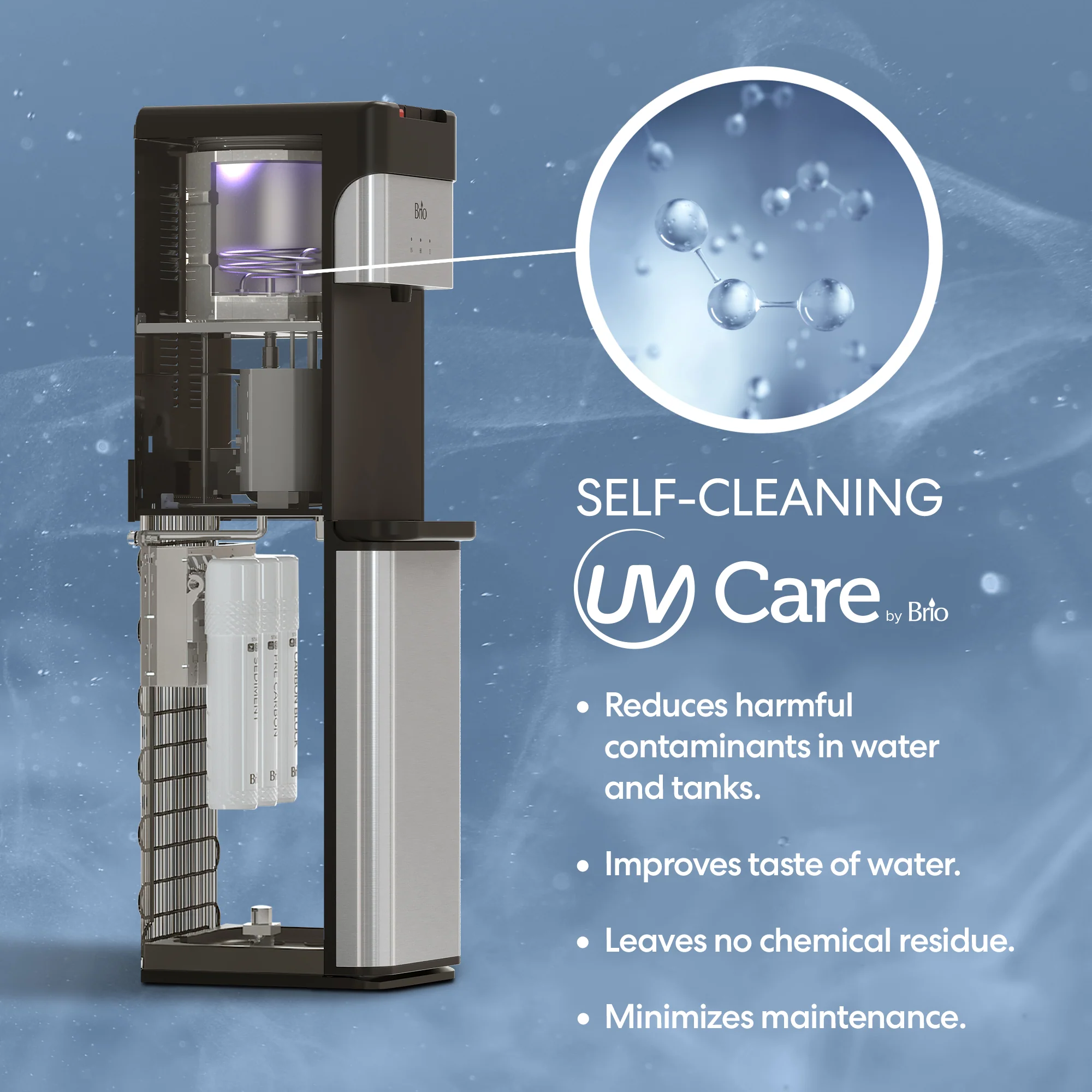 Brio 430 Series 3-Stage Bottleless Water Cooler - Image 8