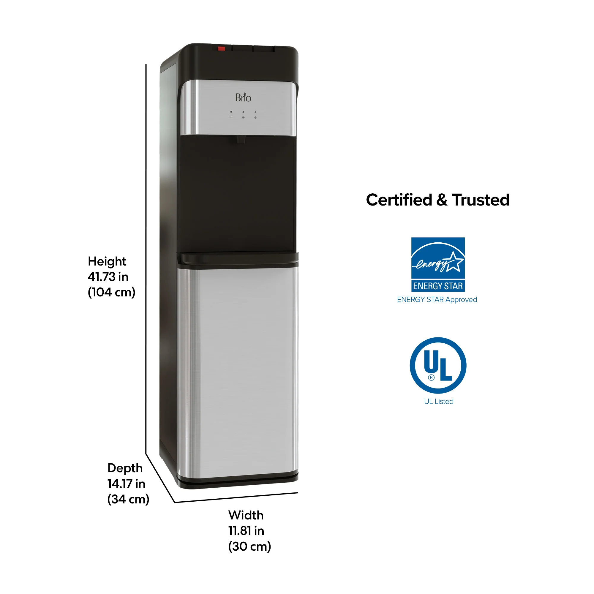 Brio 430 Series 3-Stage Bottleless Water Cooler - Image 9