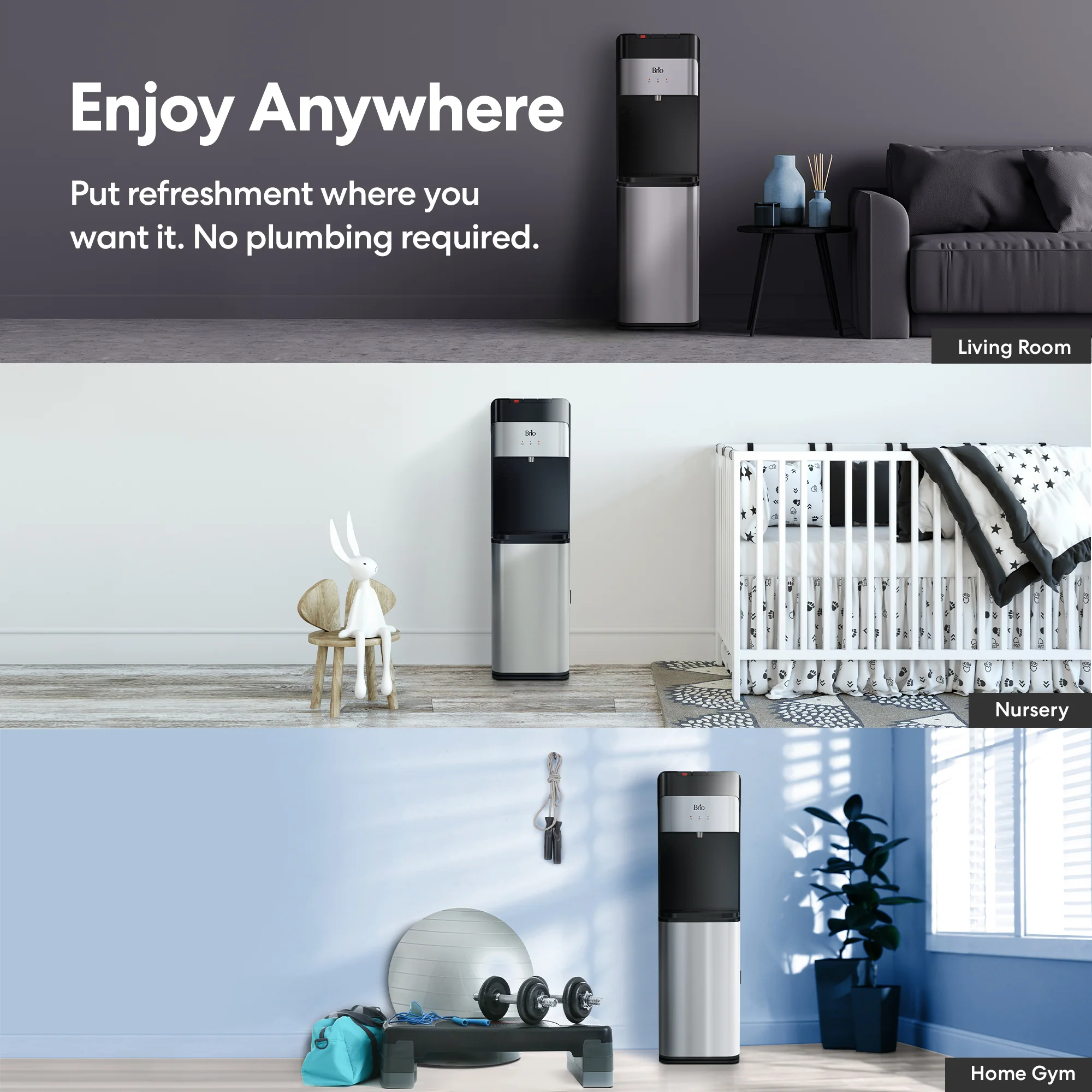 Brio 430 Series Bottom Load Water Cooler - Image 4