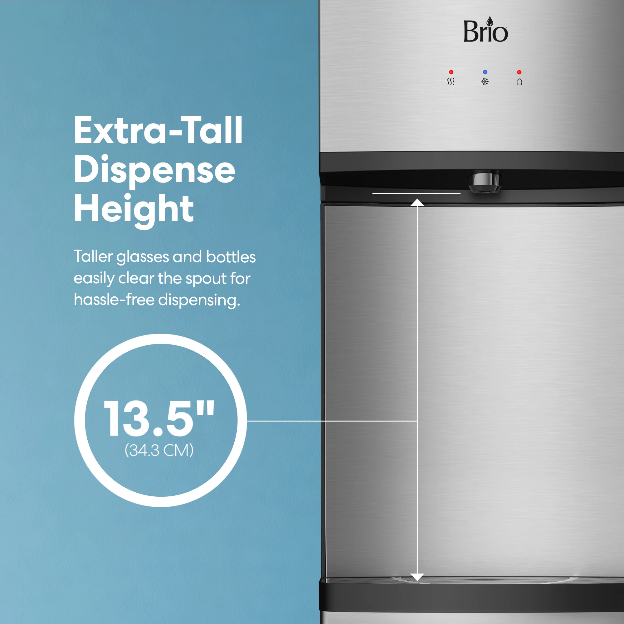 Brio 530 Series Bottom Load Water Cooler - Image 8