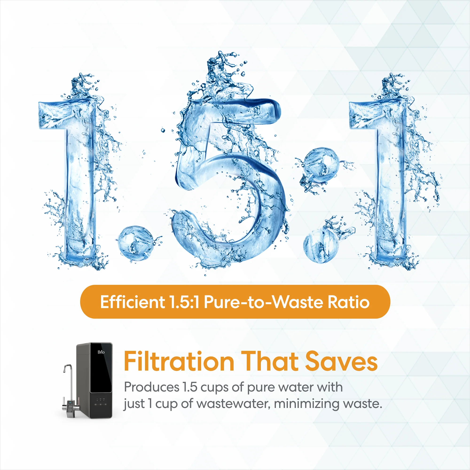 Brio AQUUS Tankless RO Undersink Filtration System 600GPD - Image 7