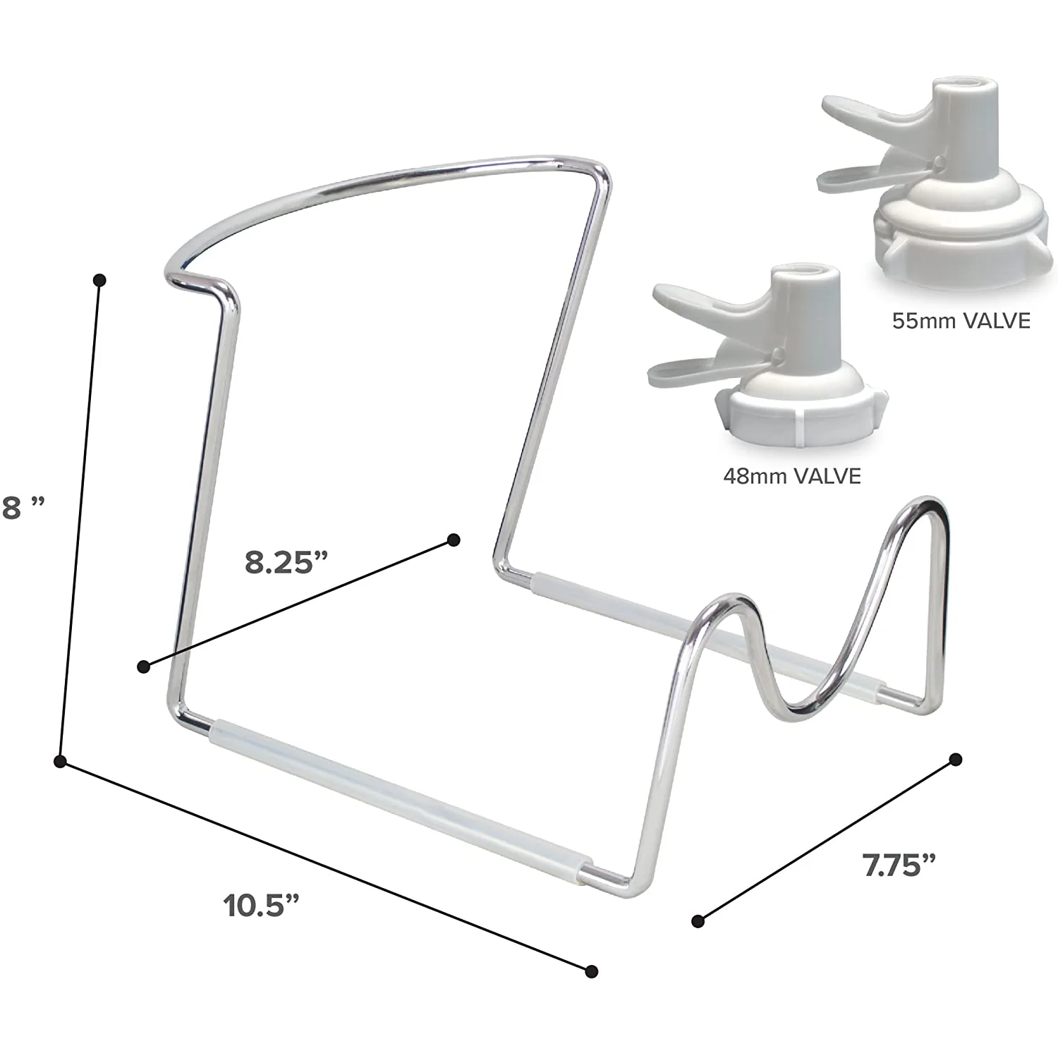 Brio Metal-Plated Water Bottle Stand - Image 3