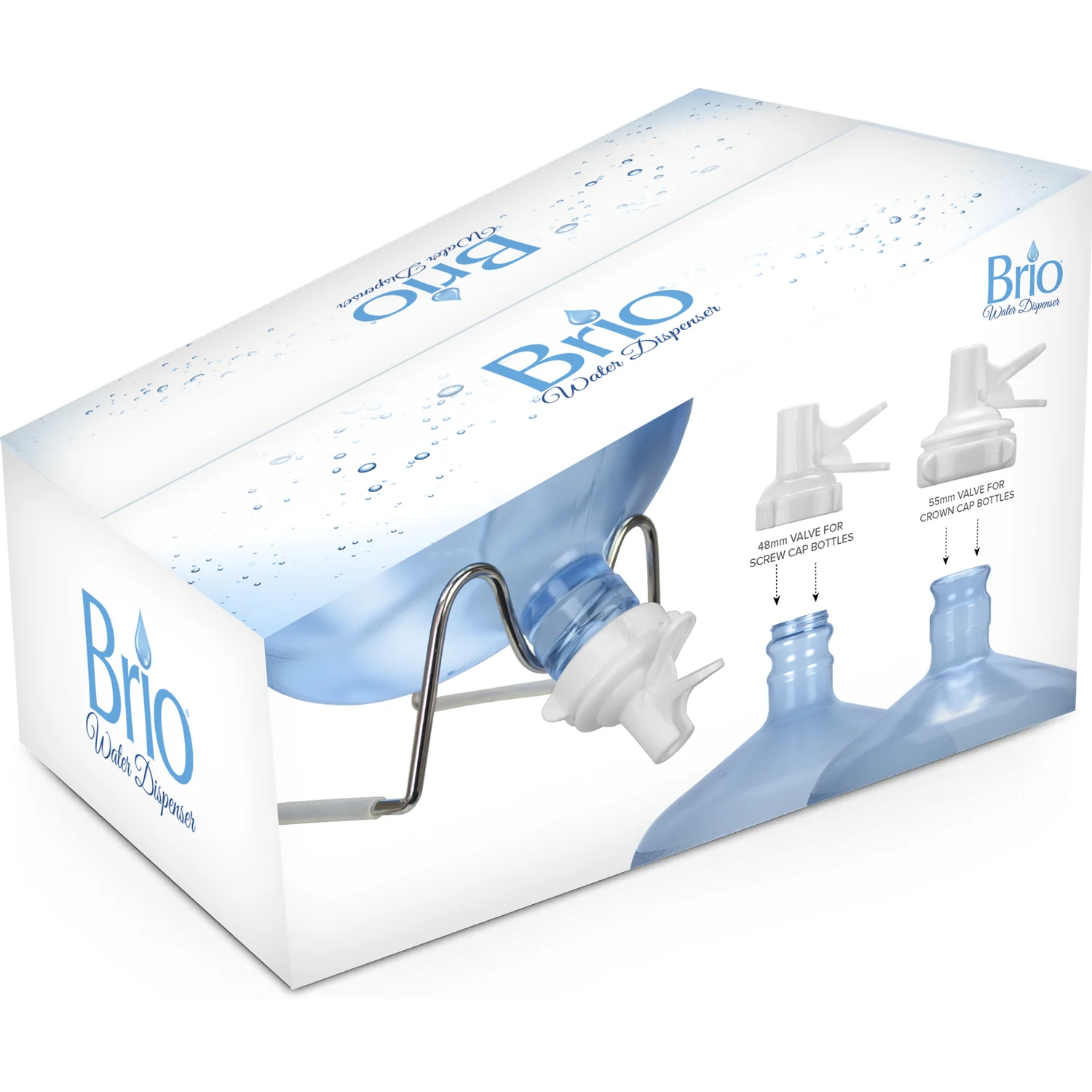 Brio Metal-Plated Water Bottle Stand - Image 6