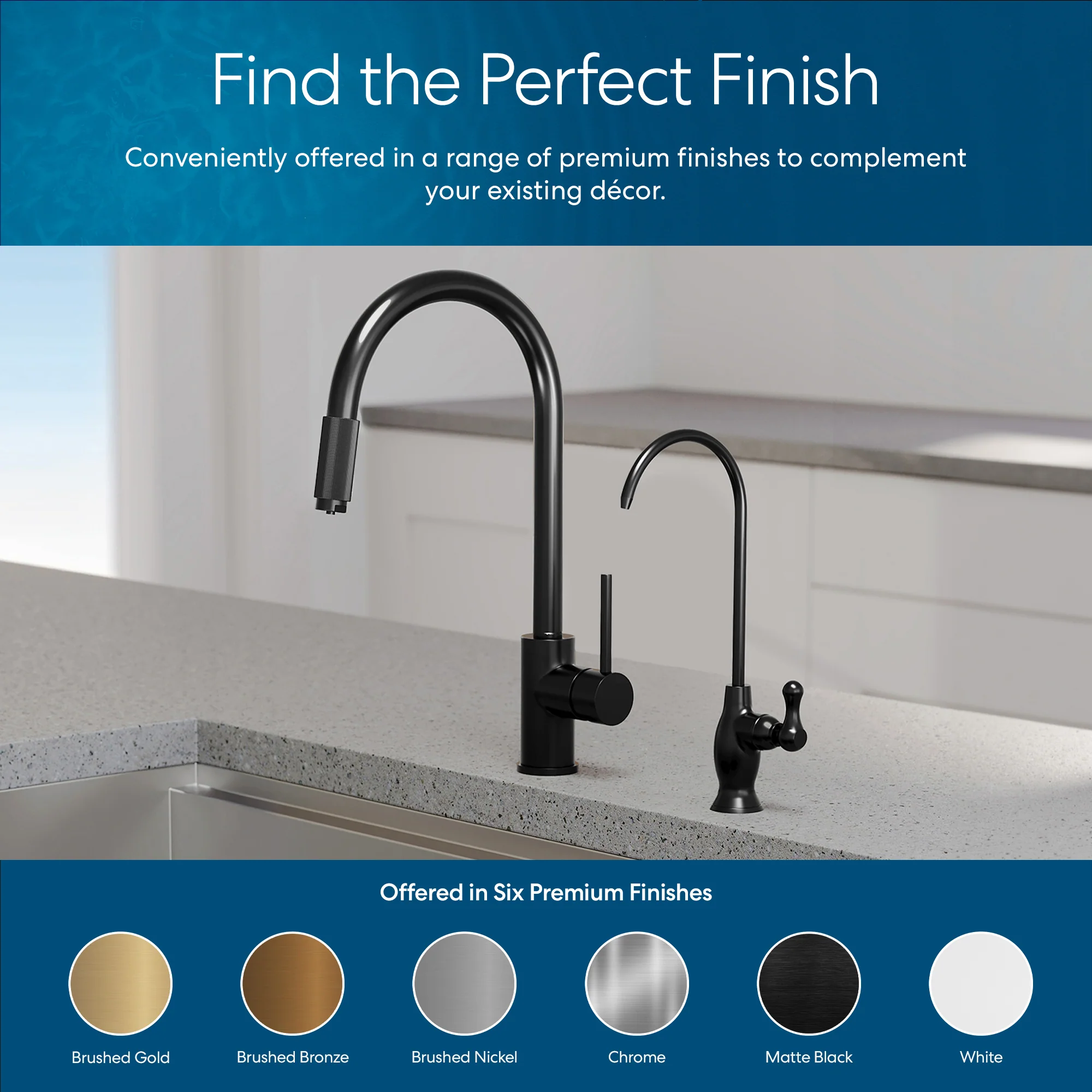 Brio Classic Series Water Faucet -Matte Black - Image 7