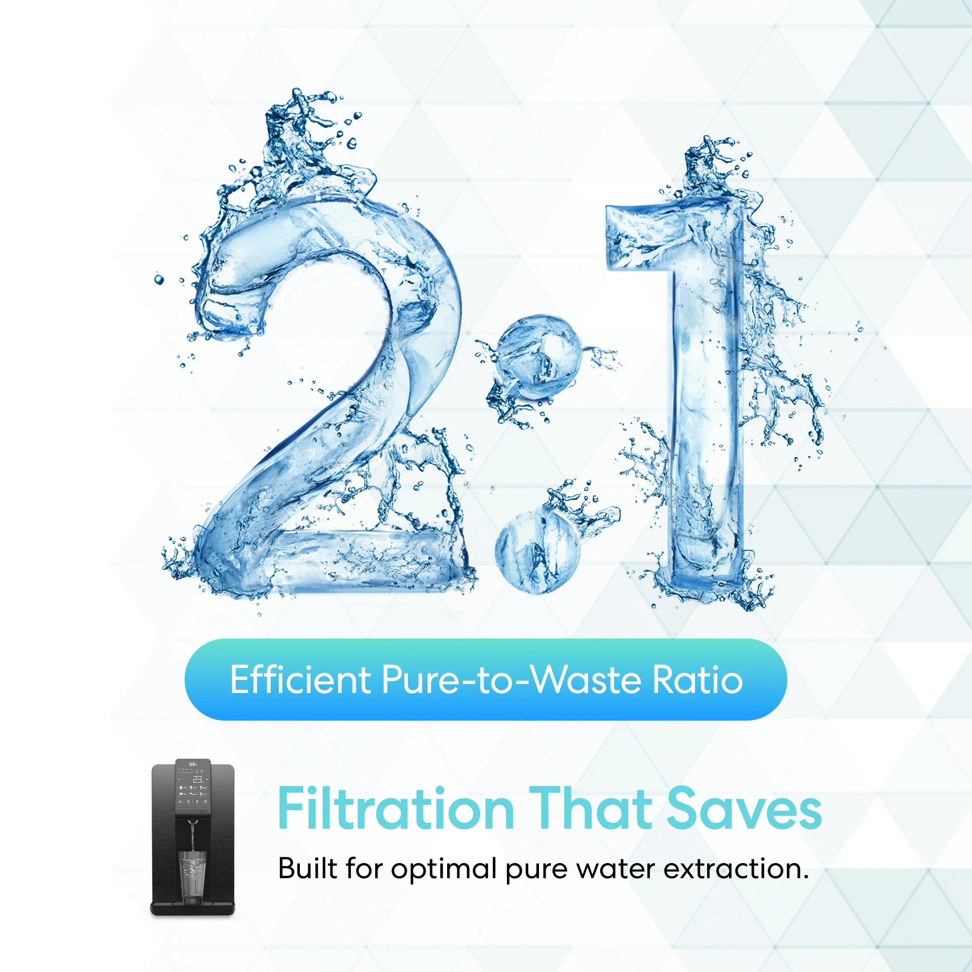 Brio Q20 Reverse Osmosis Countertop Water Dispenser - Image 7
