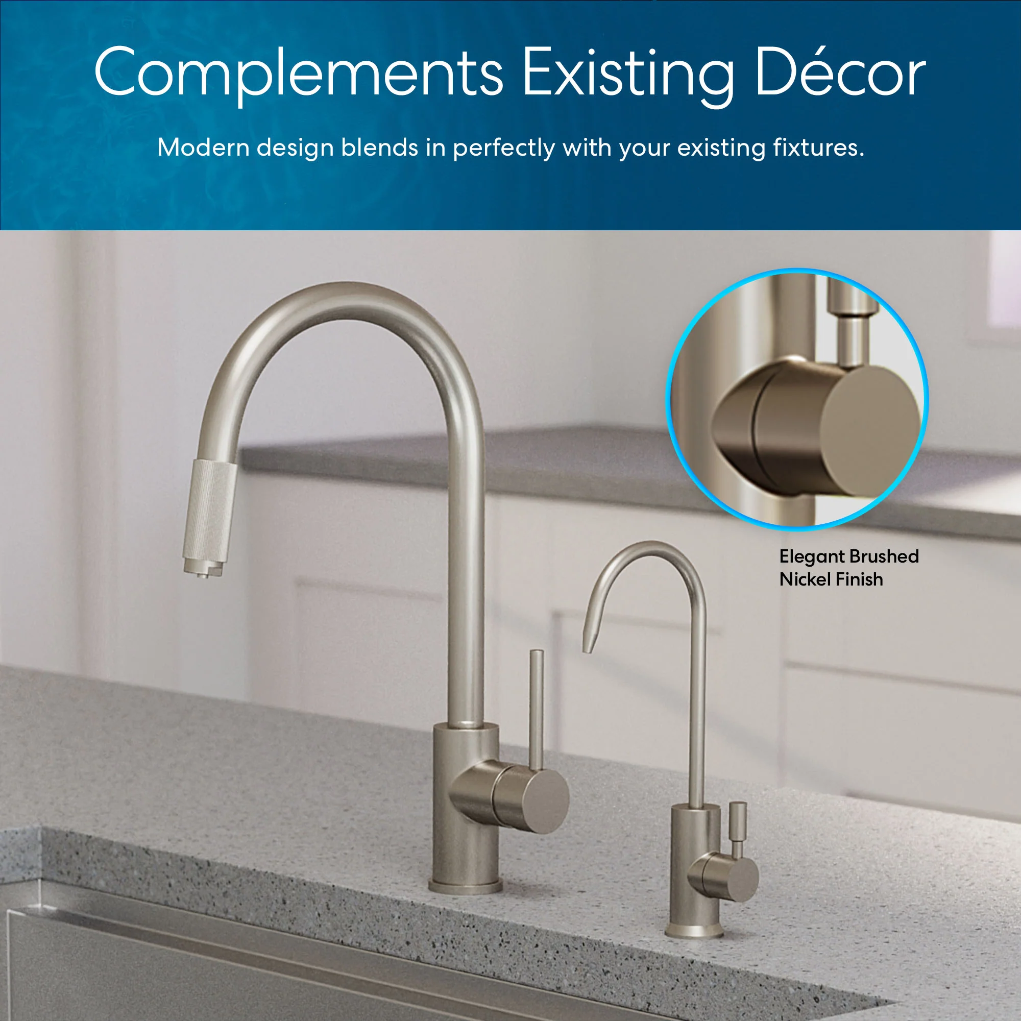 Brio Modern Series Water Faucet Built-In Base - Image 7