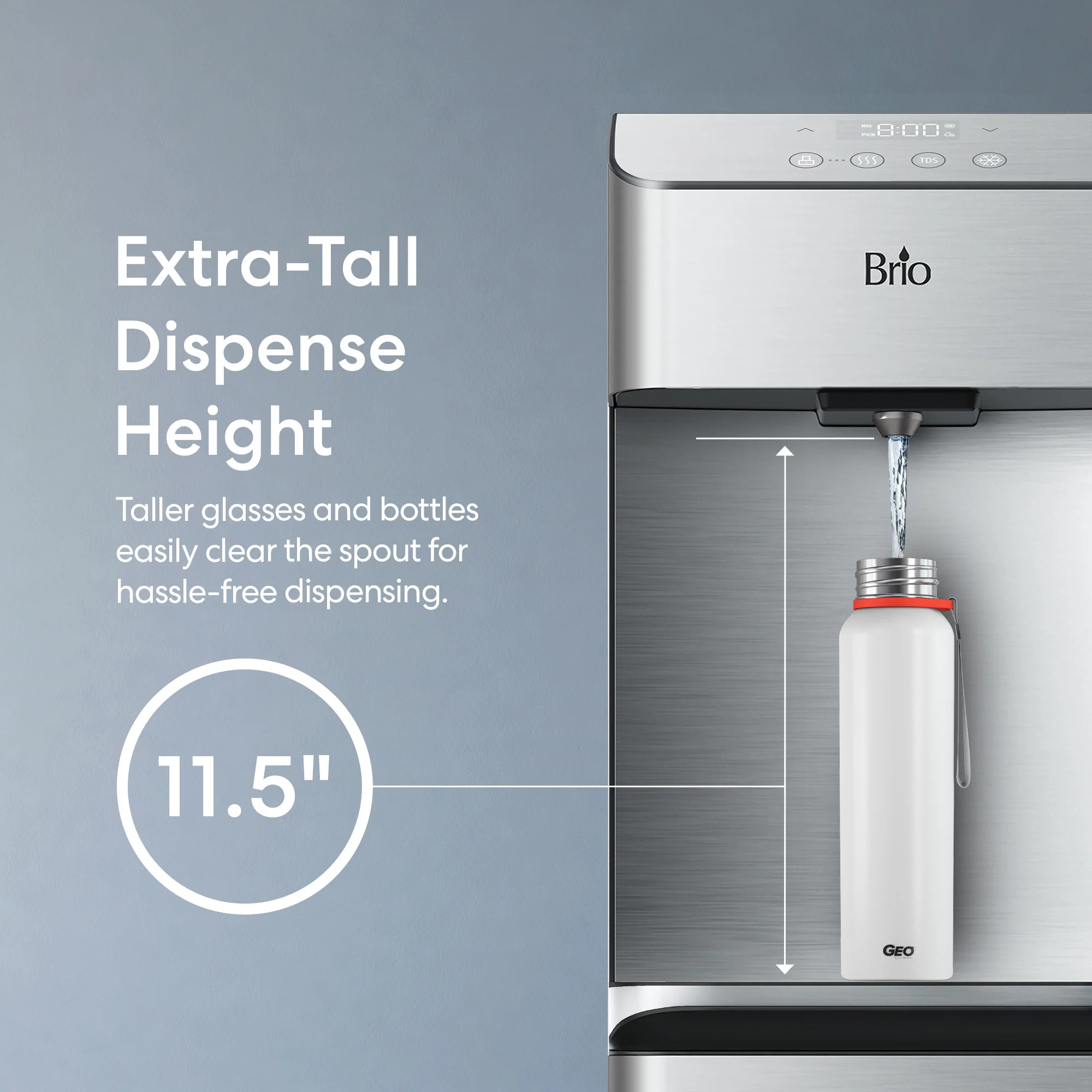 Brio Moderna 730 Series 4-Stage Reverse Osmosis Bottleless Water Cooler - Image 5