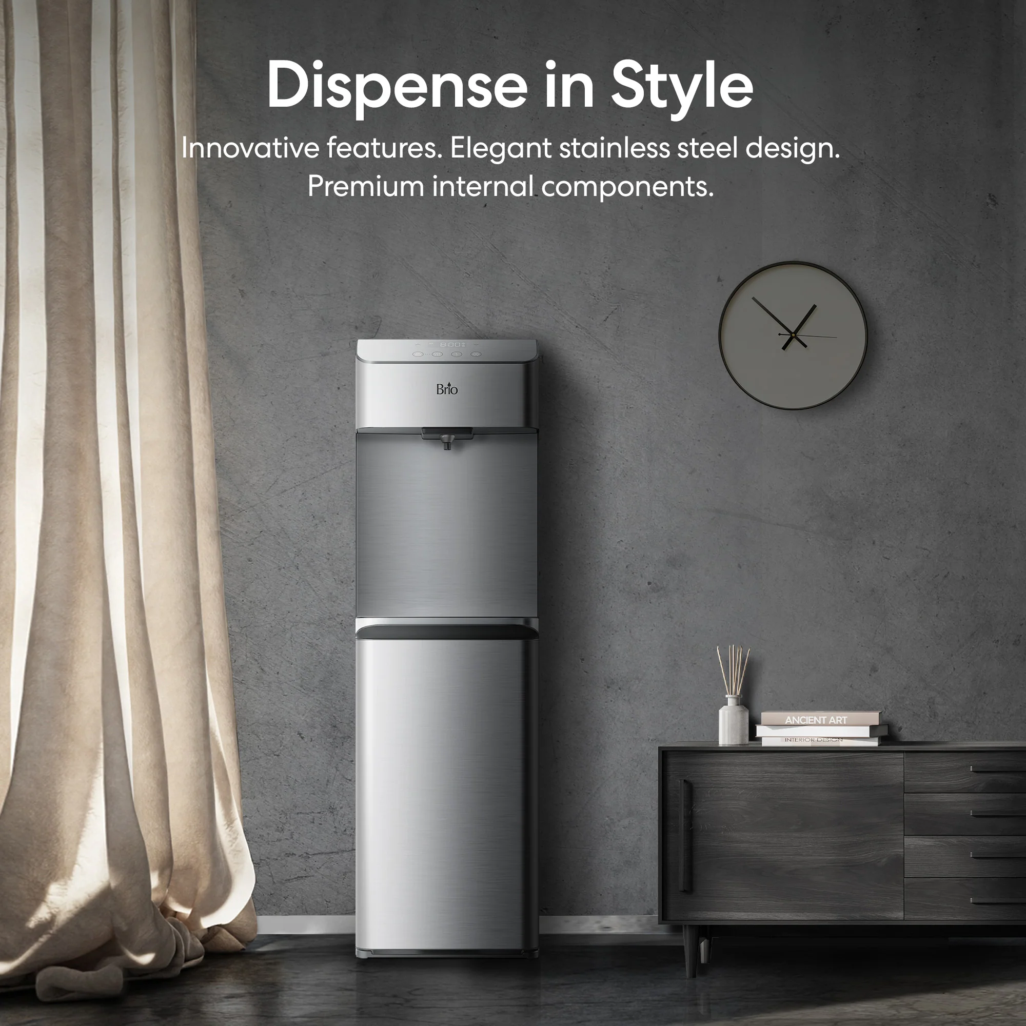 Brio Moderna 730 Series Self-Cleaning Bottom Load Water Cooler - Image 8