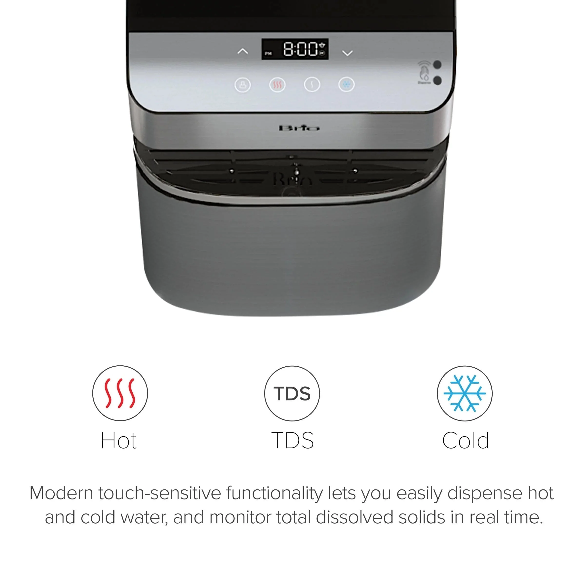 Brio Moderna Touchless 4-Stage Reverse Osmosis Bottleless Water Cooler - Image 6