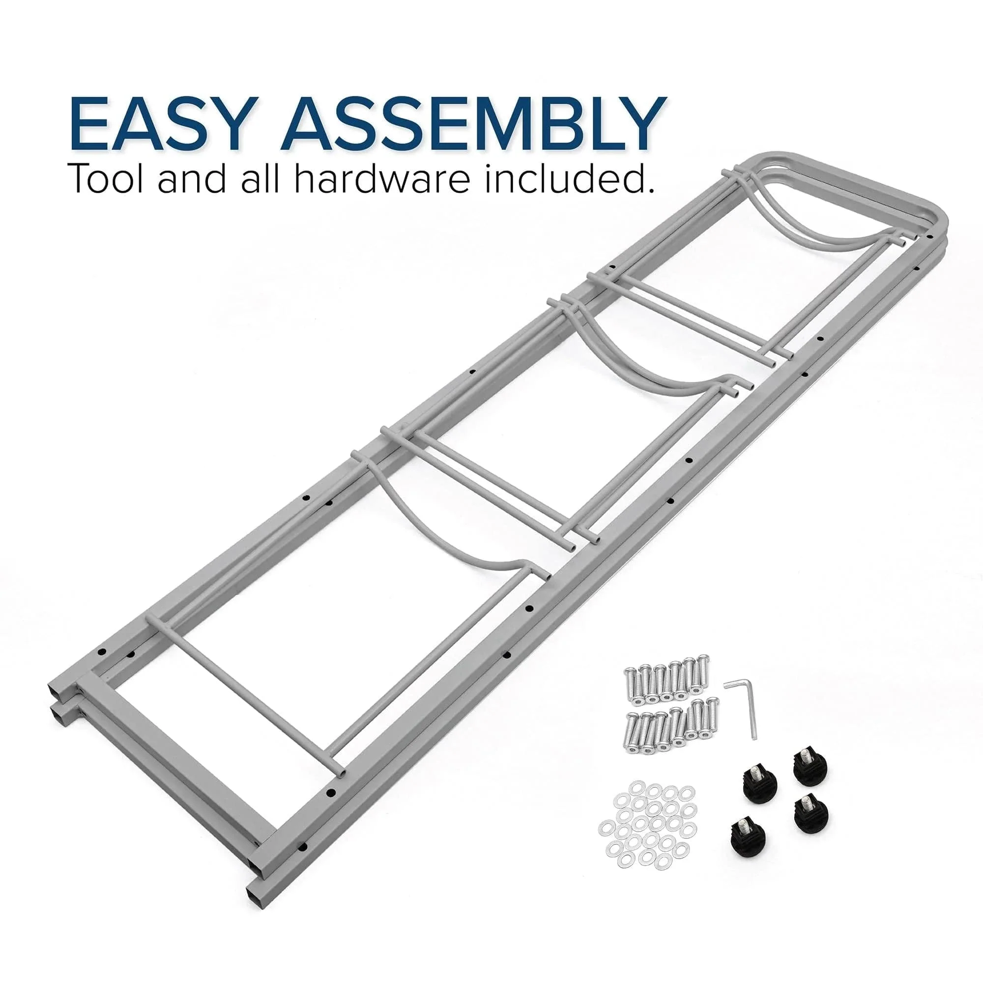 Brio Single Column 5-Bottle Storage Rack - Gray - Image 3