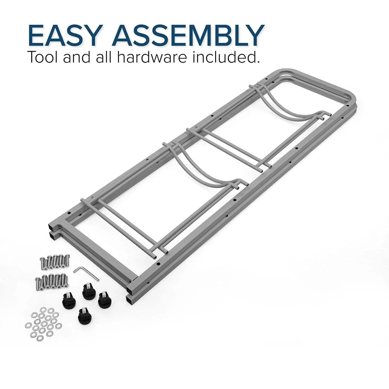 Brio Single Column 4-Bottle Storage Rack - Gray - Image 3