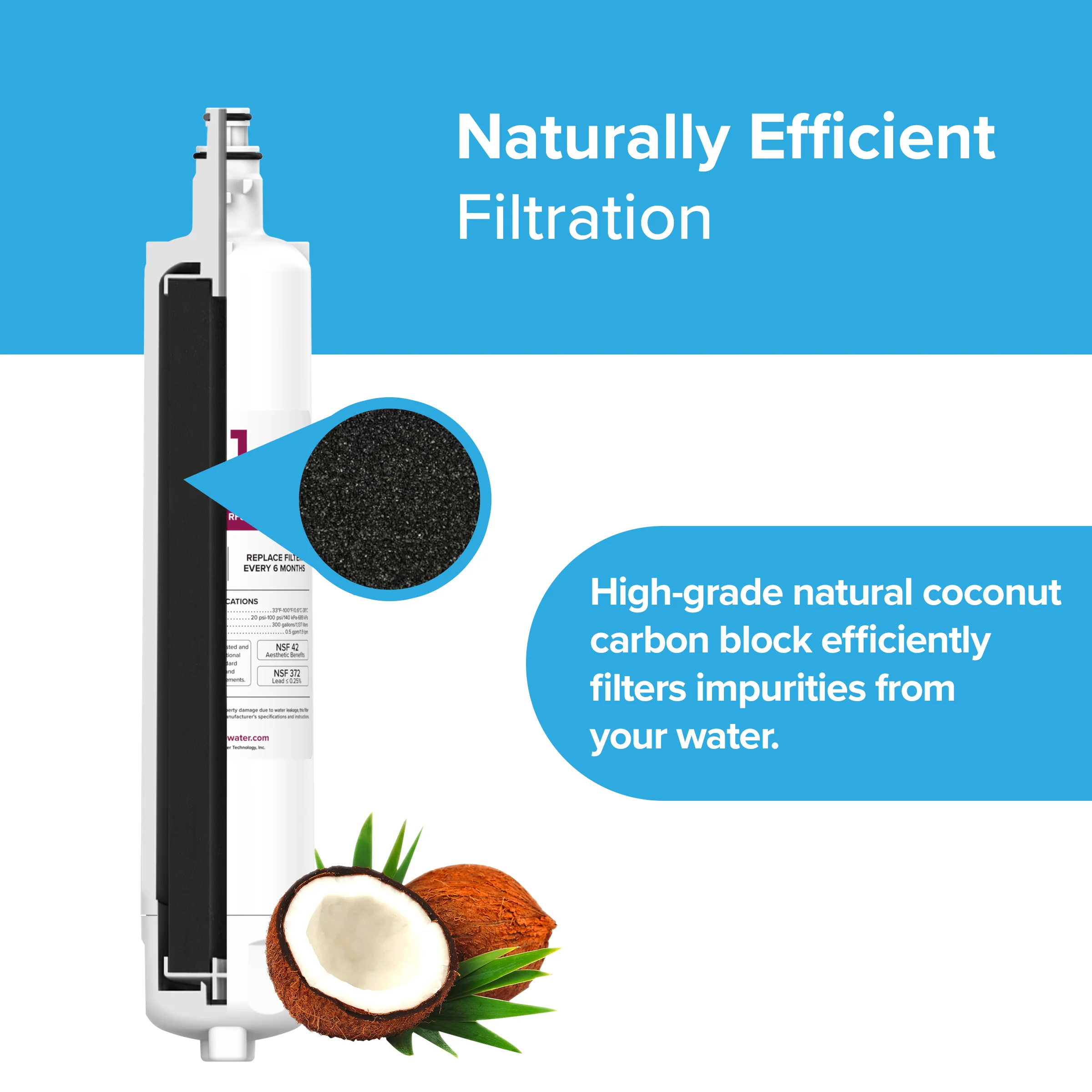 Brio 847200 Refrigerator Filter - Fisher & Paykel® 847200 - Image 4