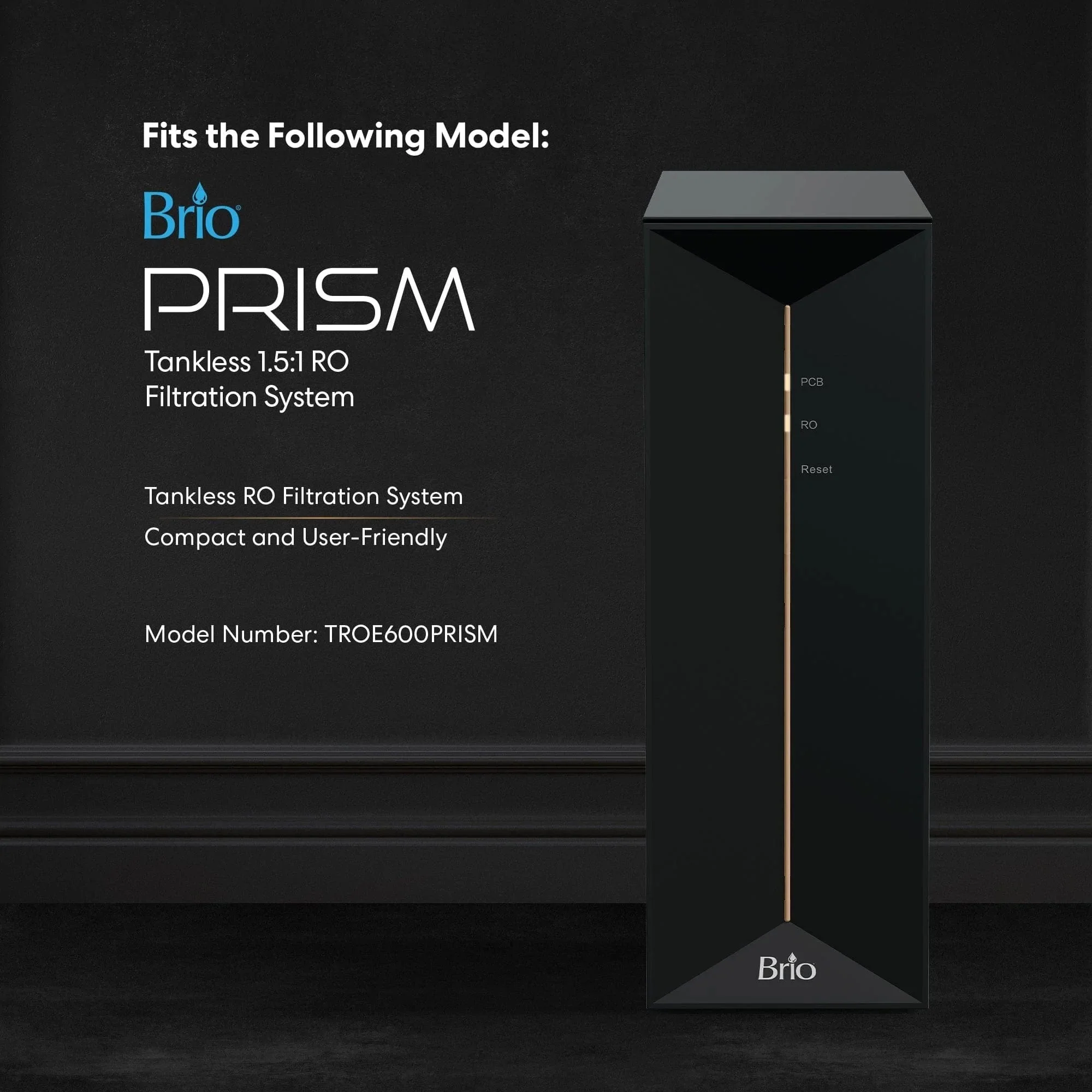 Brio RO Membrane Filter 600GPD - TROE600PRISM - Image 6