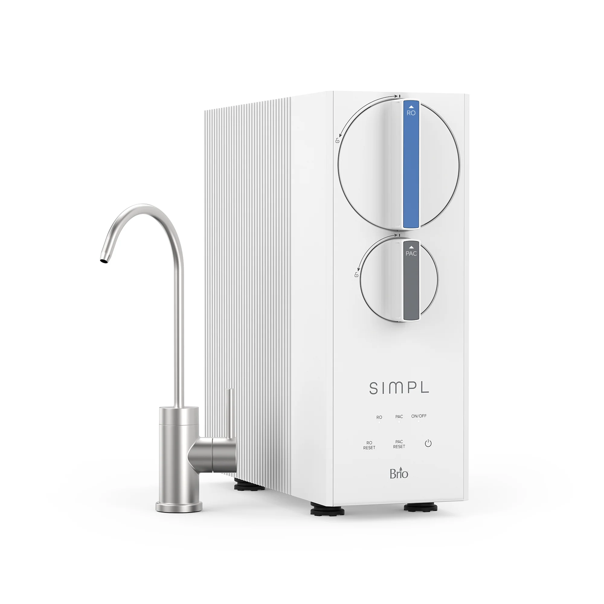 Brio SIMPL Tankless Reverse Osmosis (RO) Undersink Filtration System 400GPD