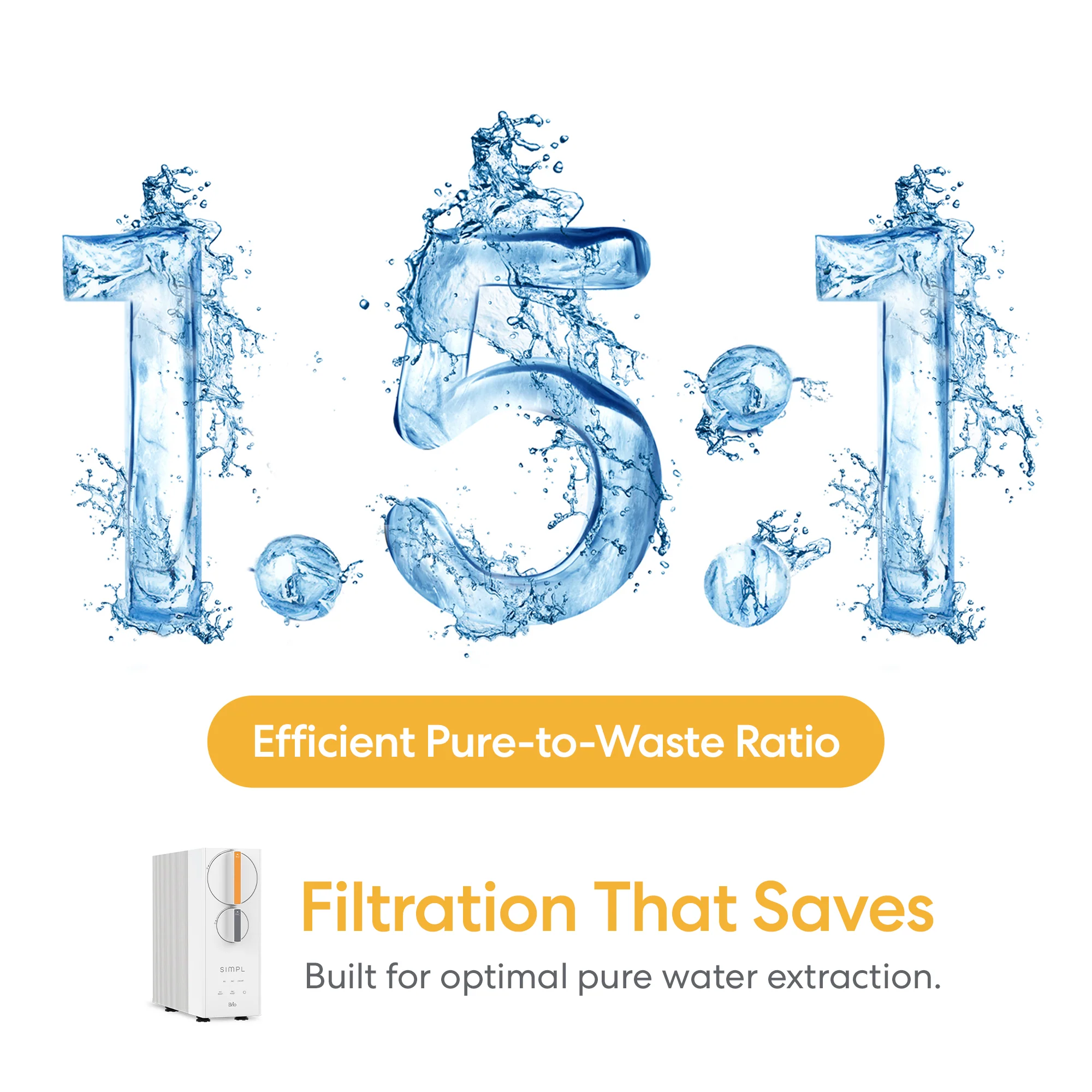 Brio SIMPL Tankless Reverse Osmosis (RO) Undersink Filtration System 600GPD - Image 8