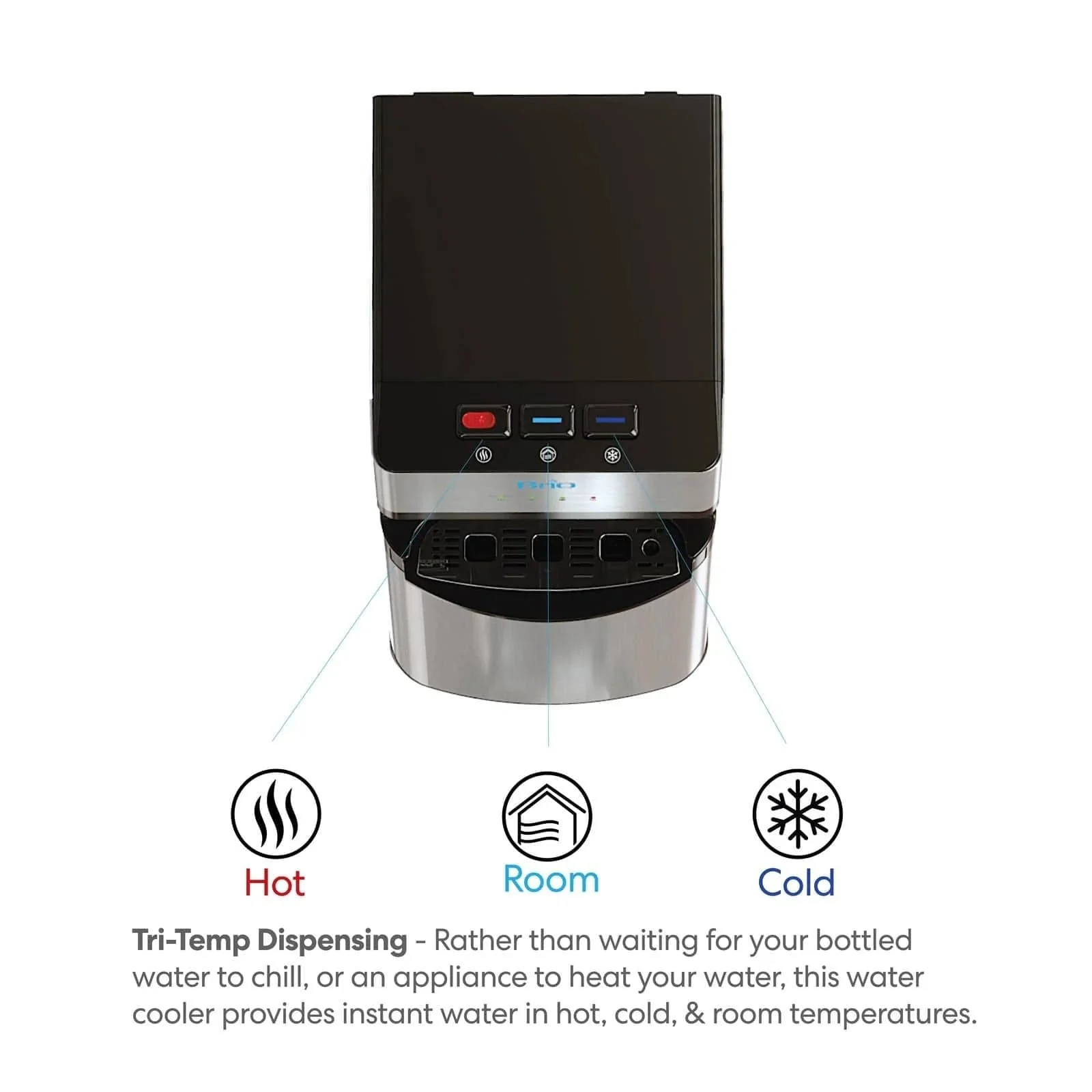 Brio 500 Series 2-Stage Bottleless Water Cooler - Image 4