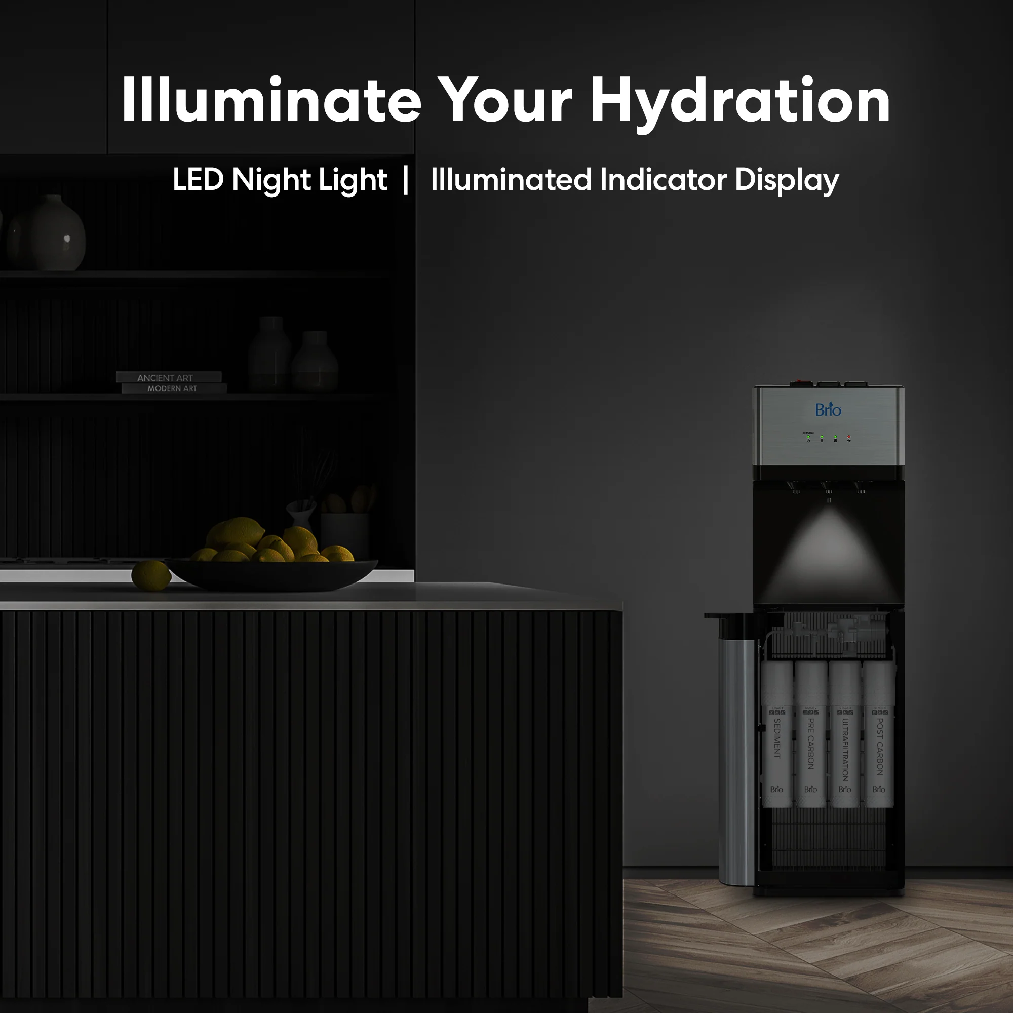 Brio 500 Series 4-Stage UF Bottleless Water Cooler - Image 6