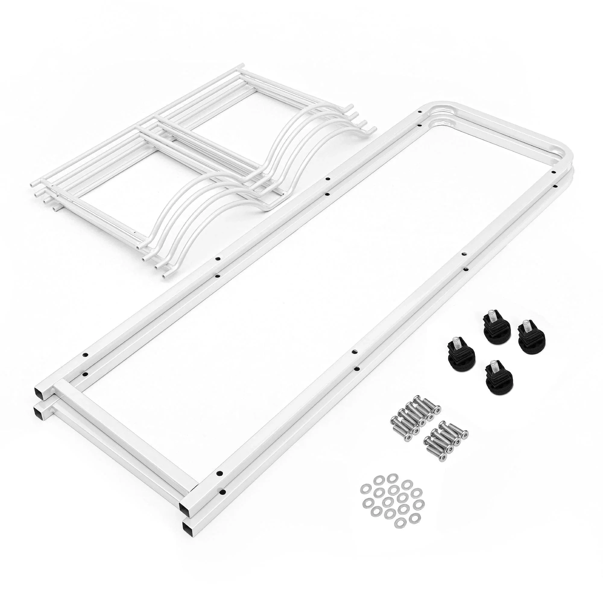 Brio Double Column 8-Bottle Storage Rack - White - Image 3