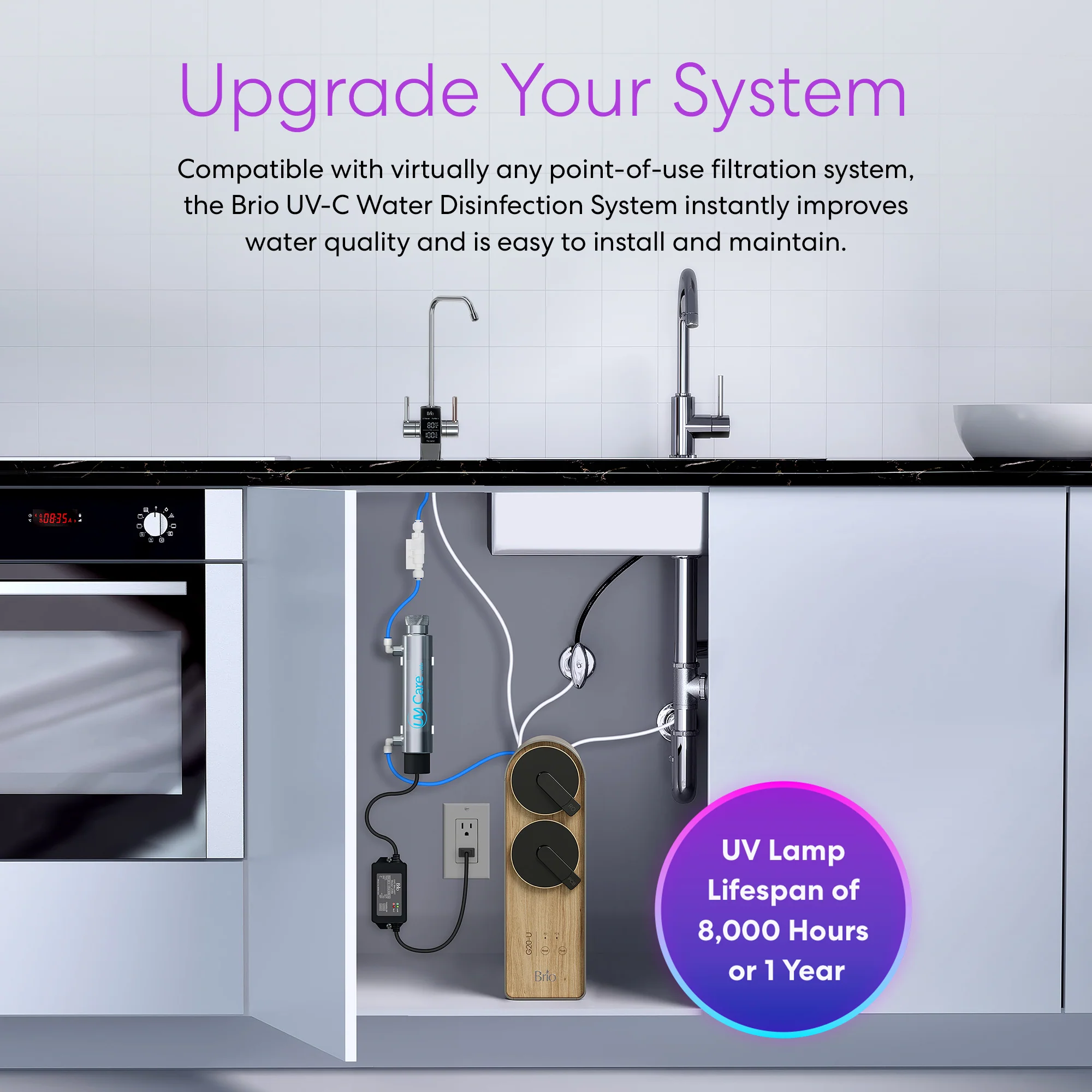 Brio UV-C Ultraviolet Light -  0.3 GPM - Image 7
