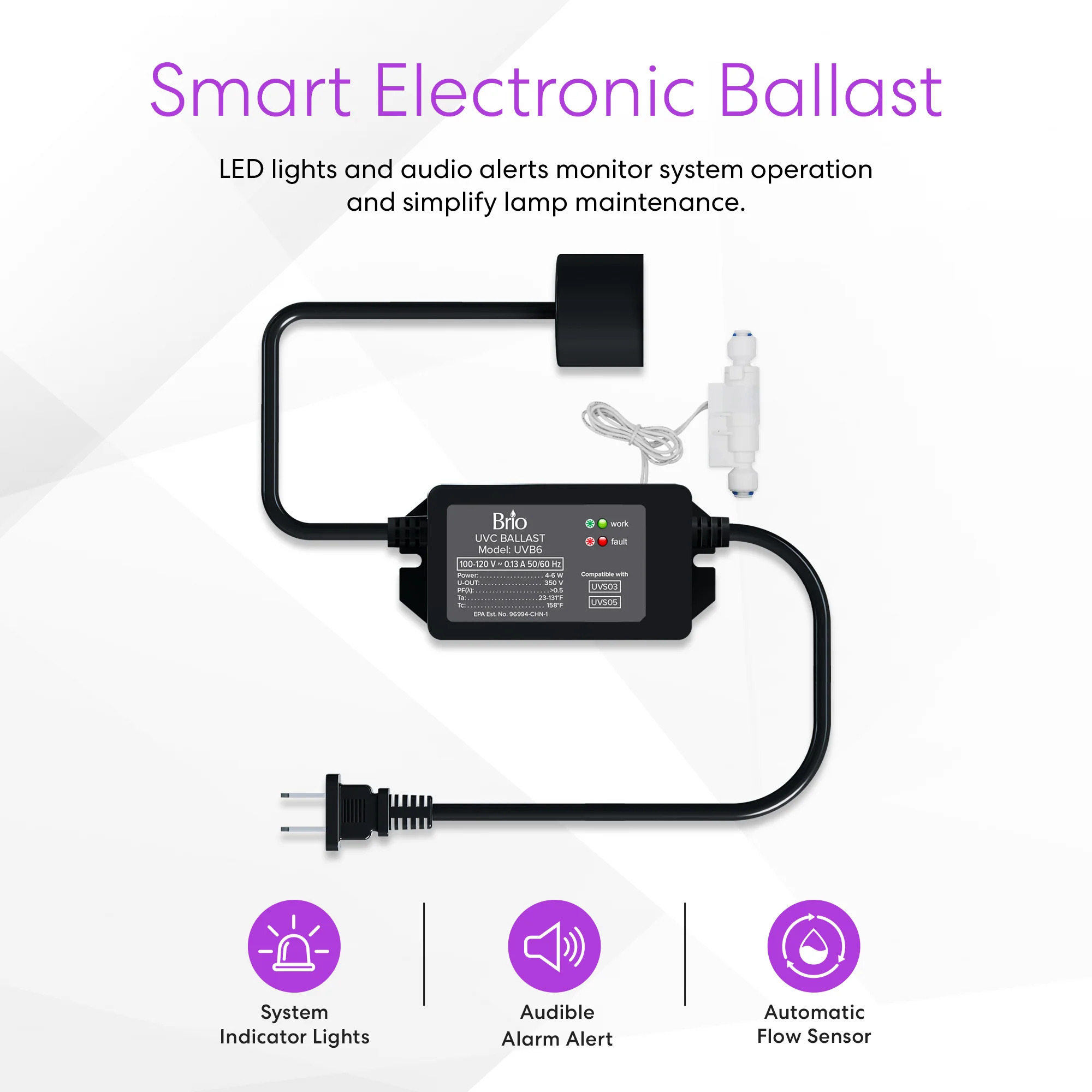 Brio UV-C Ultraviolet Light - 0.5 GPM - Image 6