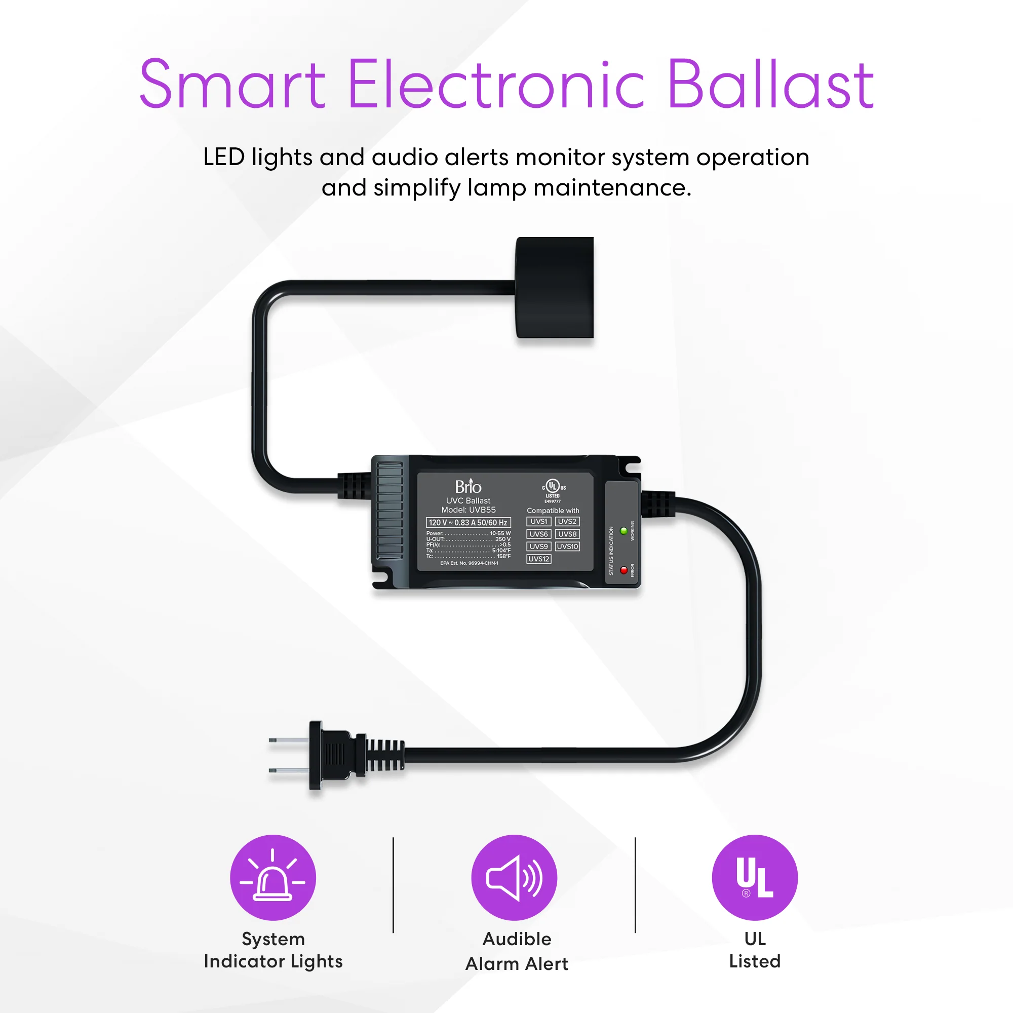 Brio UV-C Ultraviolet Light  - 6 GPM - Image 6