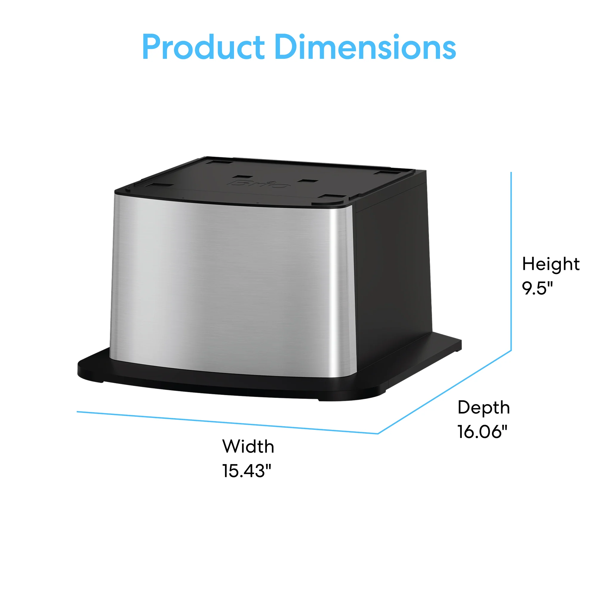 Brio Water Cooler Base - 530 Series Bottled & Bottleless Water Cooler - Image 7