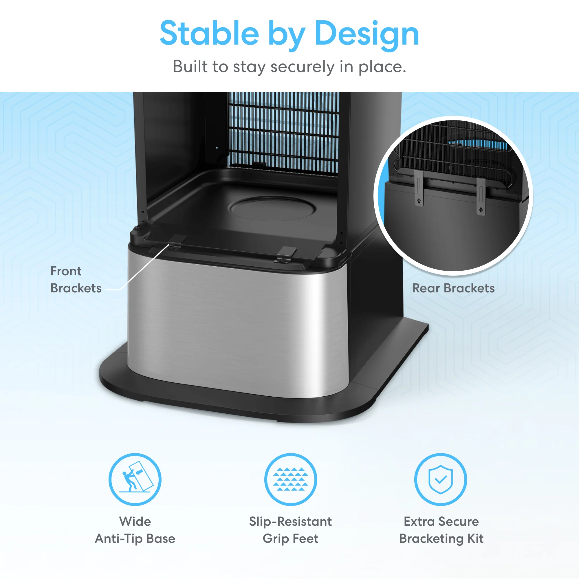 Brio Water Cooler Base - 730 Series Bottled & Bottleless Water Cooler - Image 5