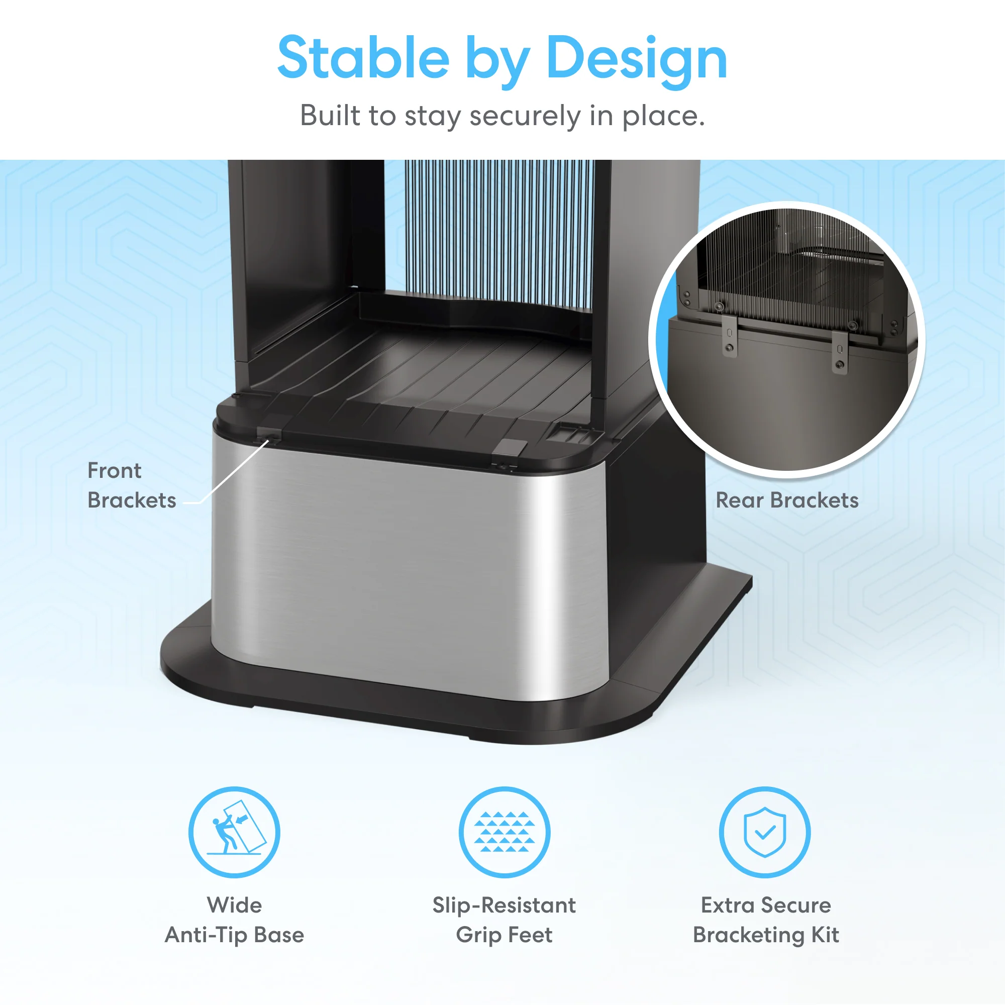 Brio Water Cooler Base - Brio 430 Series Bottled & Bottleless Water Cooler - Image 5