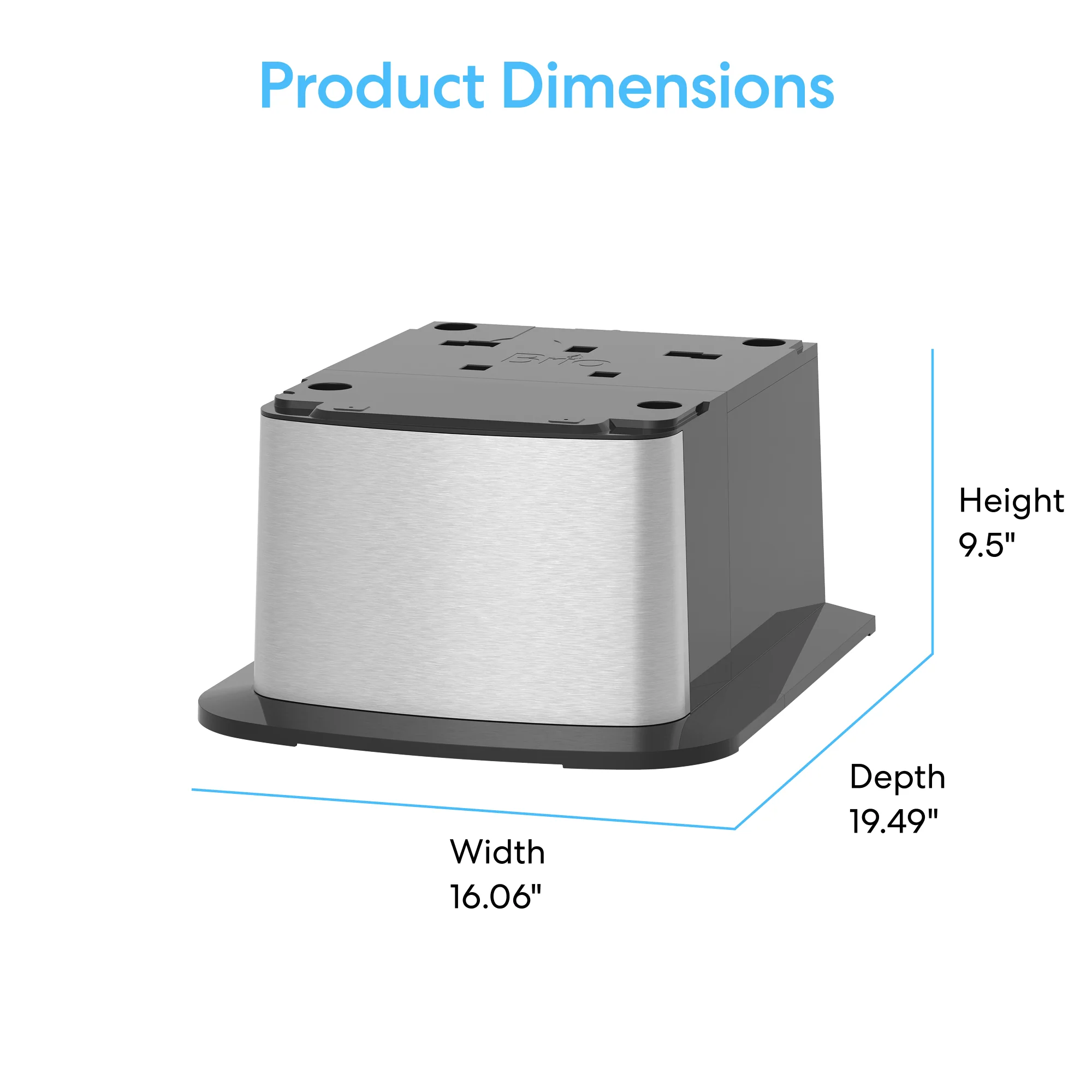 Brio Cooler Base For 420 & 520 Series Icemaker Dispensers - Image 7