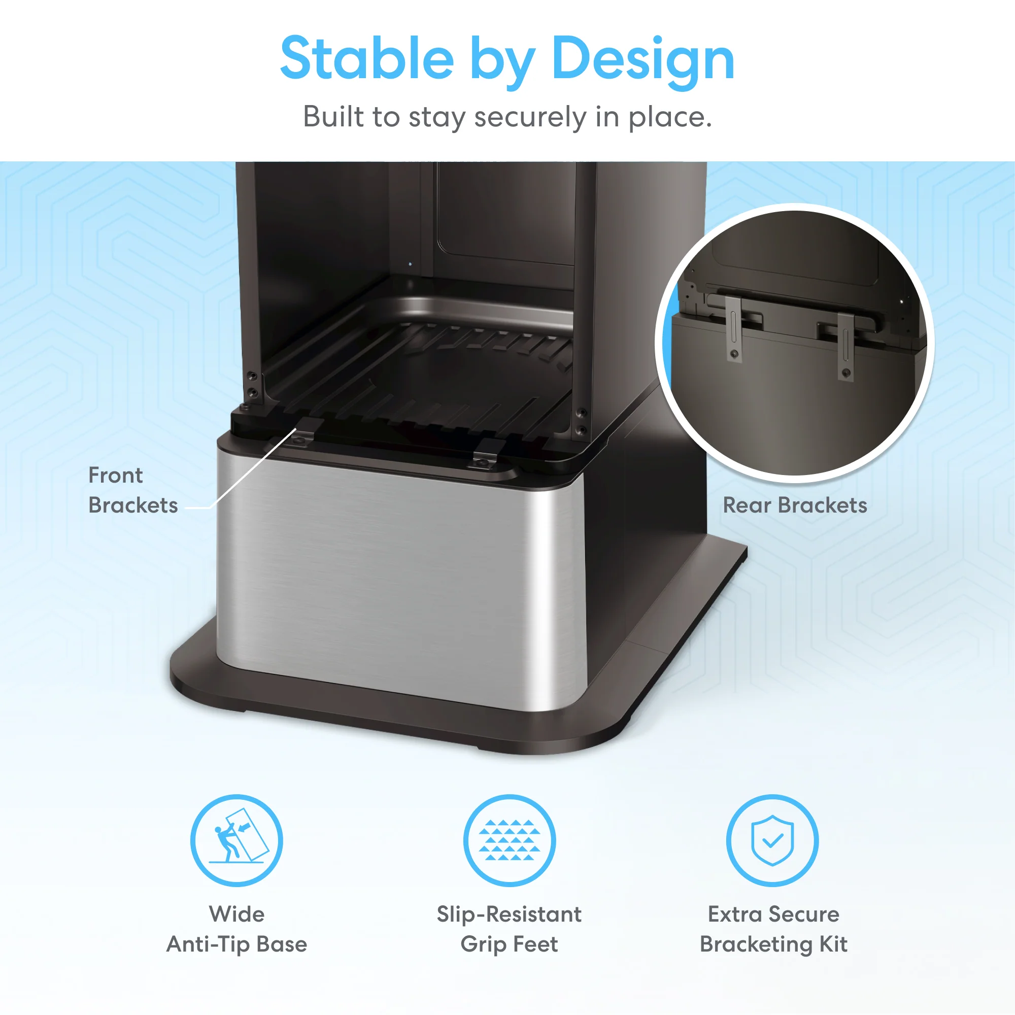 Brio Water Cooler Base  - 720 Series Ice Maker Bottled & Bottleless Water Cooler - Image 5
