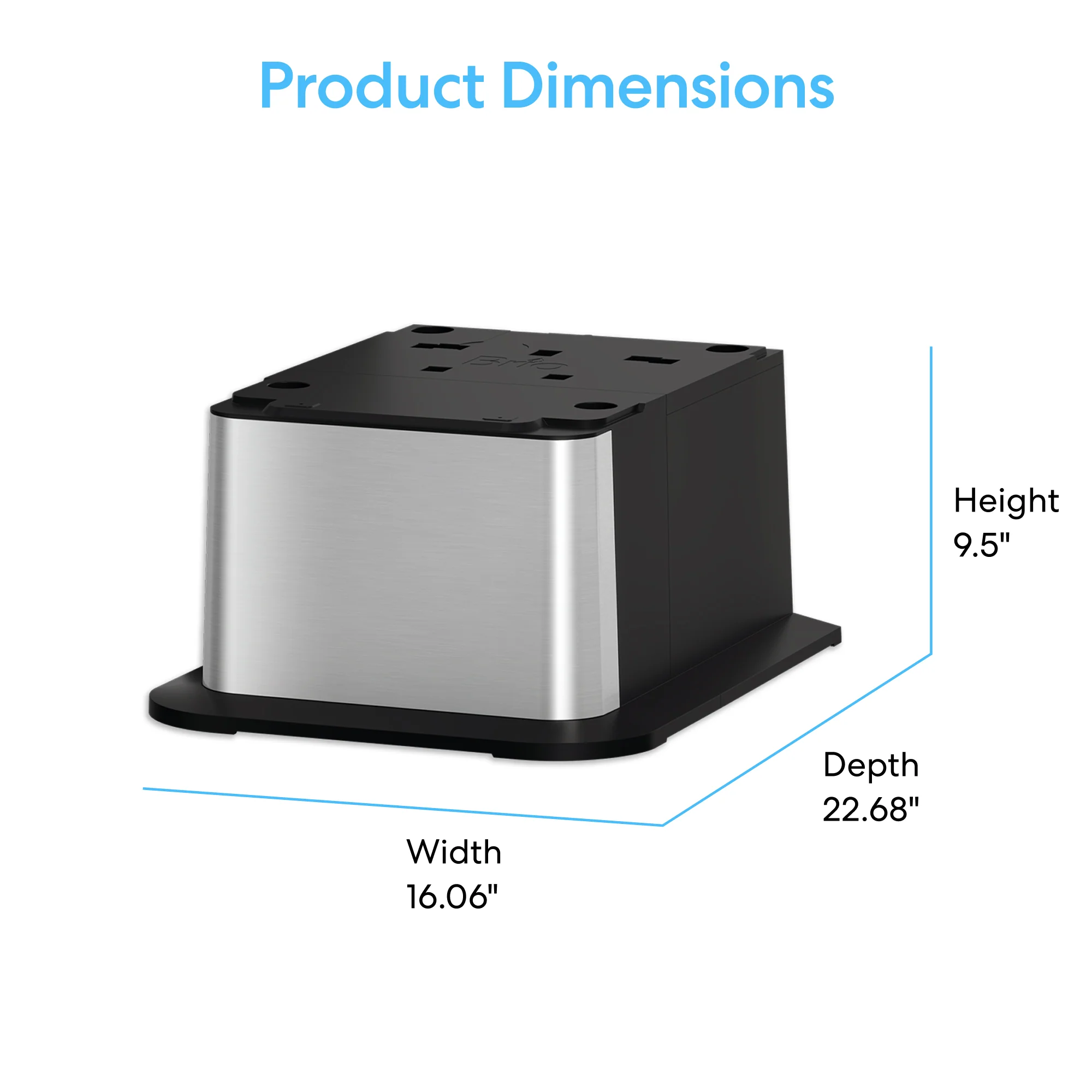 Brio Water Cooler Base  - 720 Series Ice Maker Bottled & Bottleless Water Cooler - Image 7