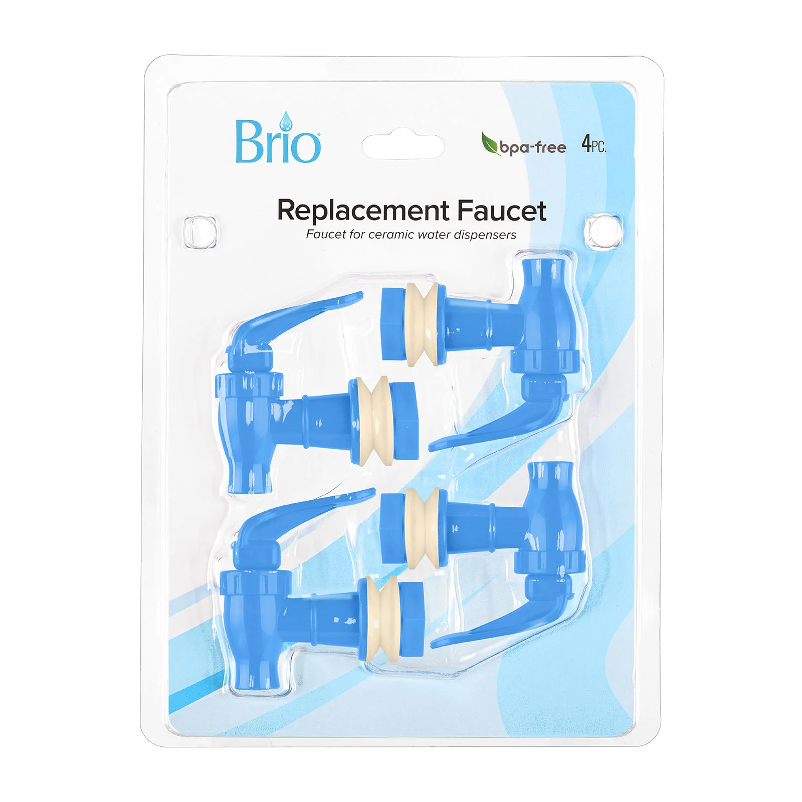 Brio Water Dispenser Replacement Valves (4-Pack) - Multiple Colors - Image 20