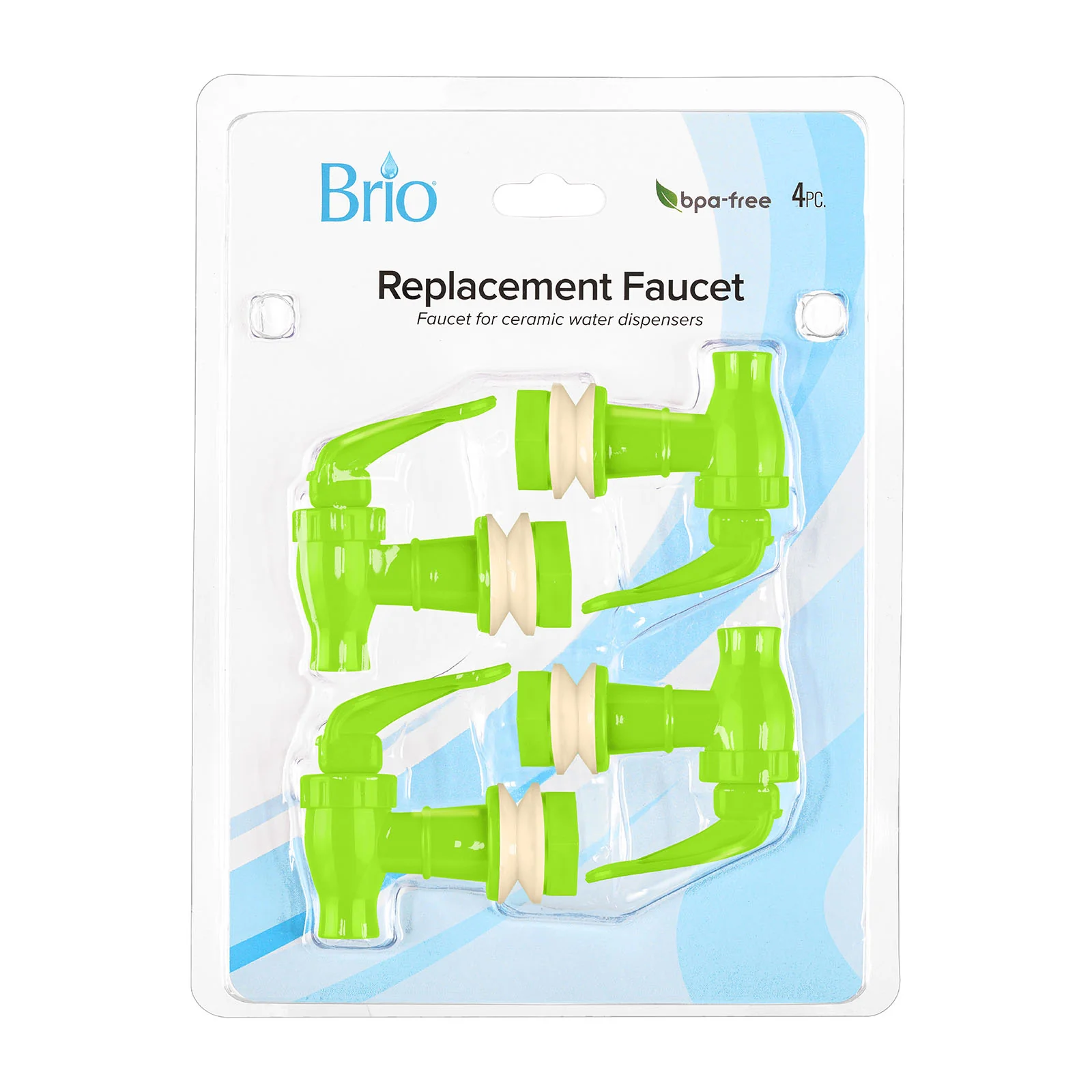 Brio Water Dispenser Replacement Valves (4-Pack) - Multiple Colors - Image 35