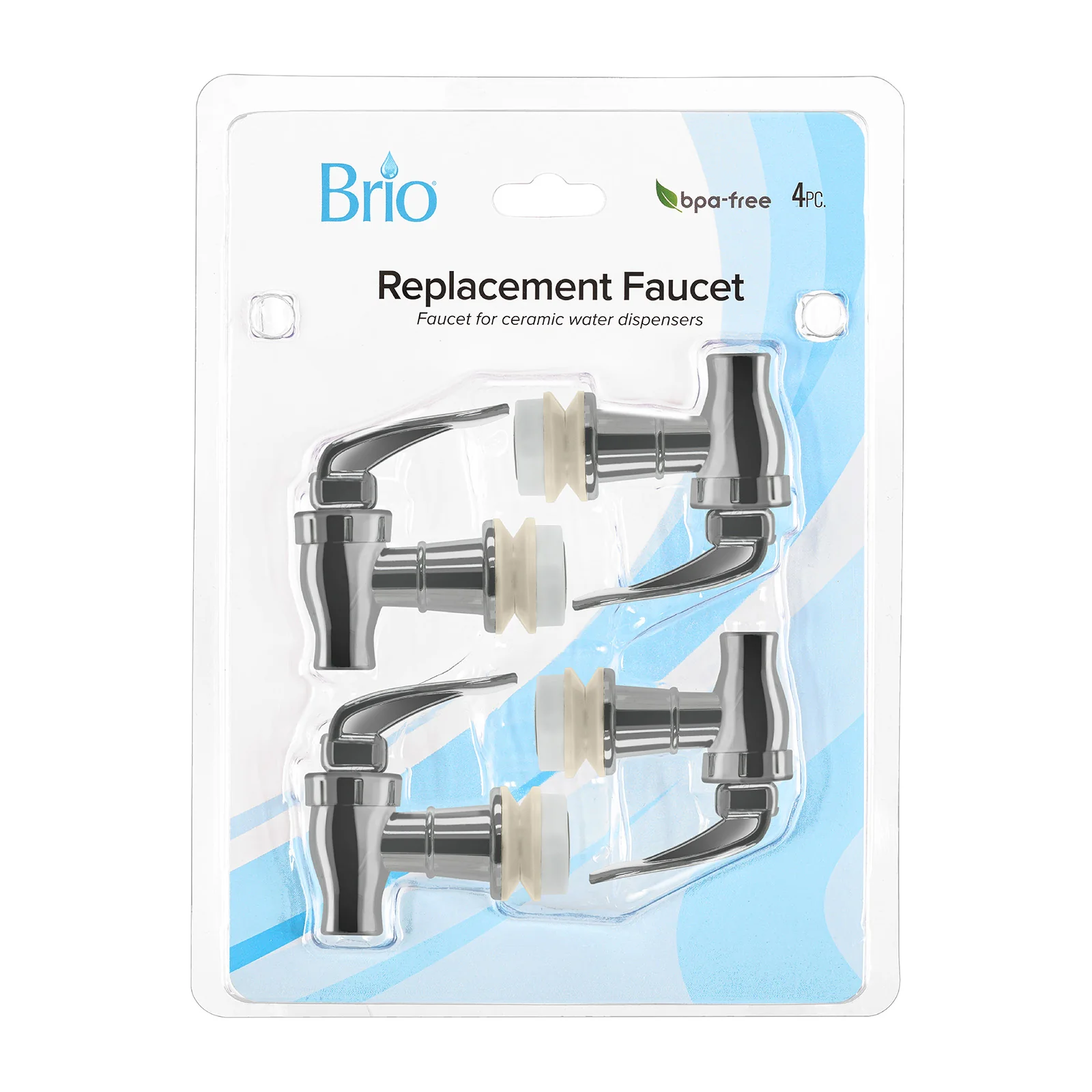 Brio Water Dispenser Replacement Valves (4-Pack) - Multiple Colors - Image 40