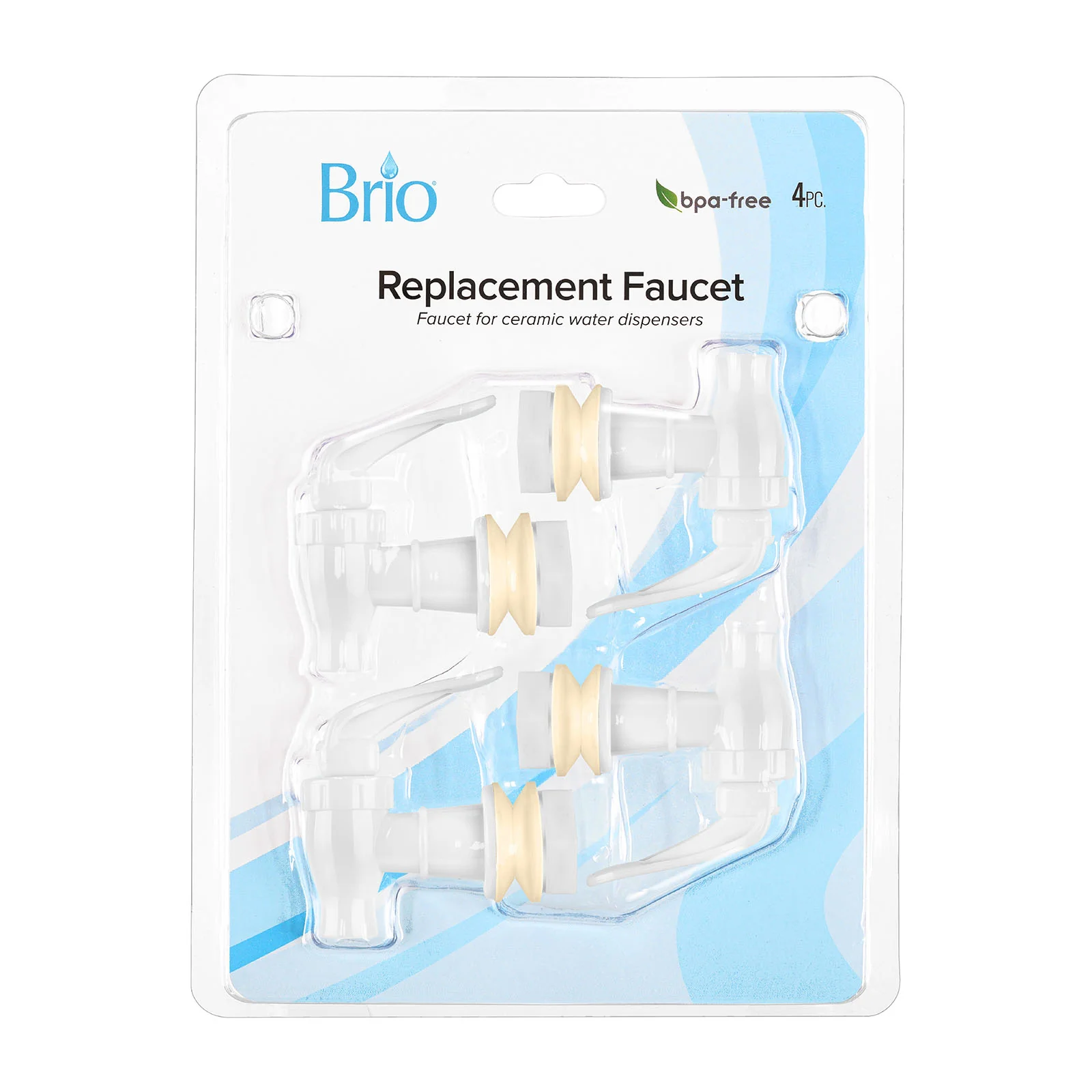 Brio Water Dispenser Replacement Valves (4-Pack) - Multiple Colors - Image 45