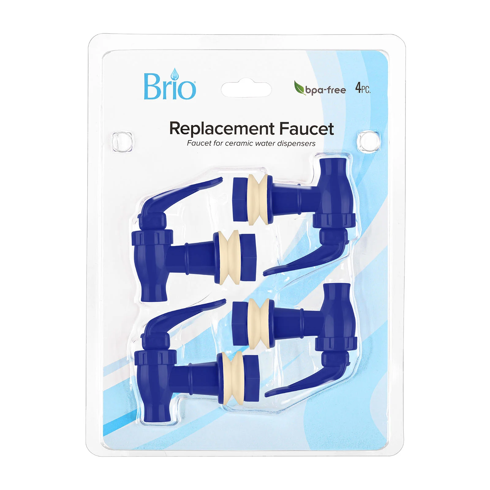 Brio Water Dispenser Replacement Valves (4-Pack) - Multiple Colors - Image 5