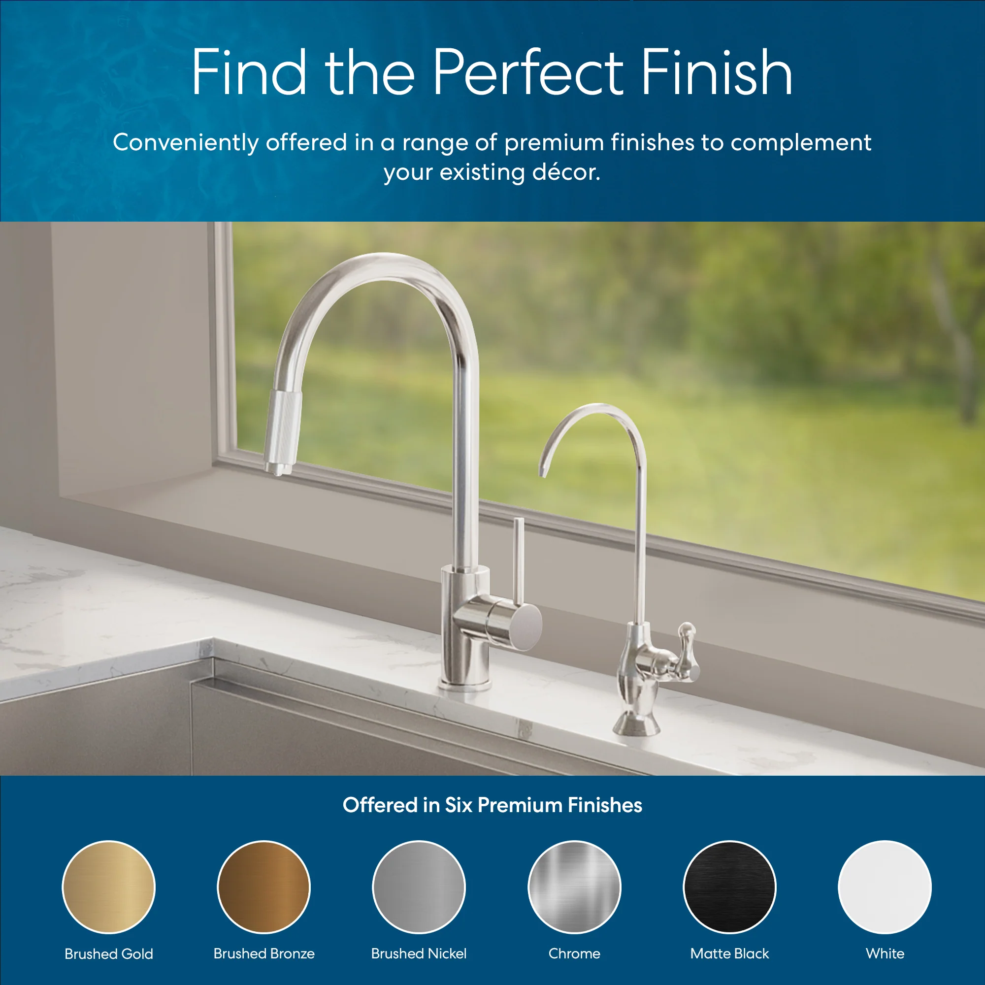 Brio Curvy Classic Series Water Faucet-Chrome - Image 7