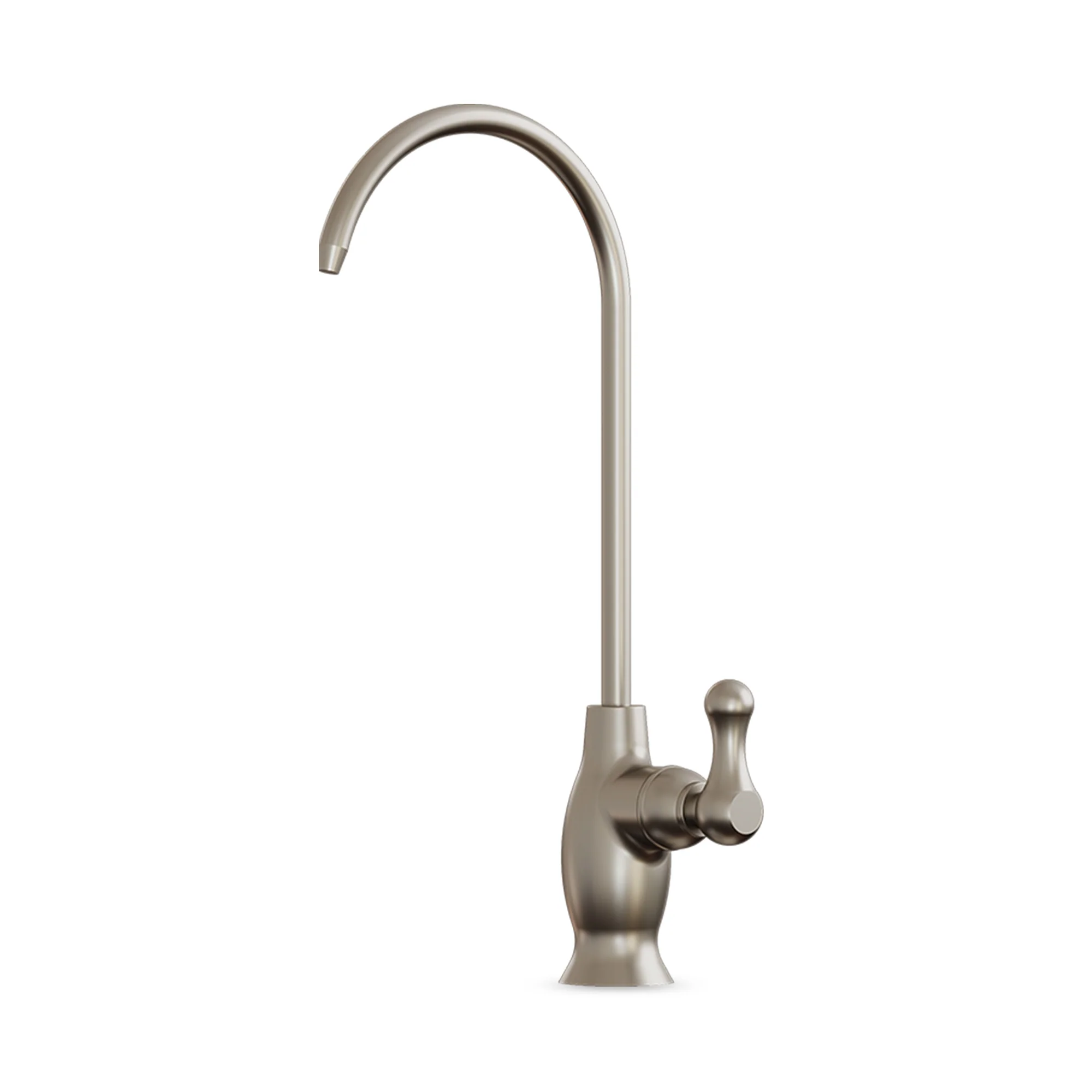 Brio Curvy Classic Series Water Faucet-Brushed Nickel