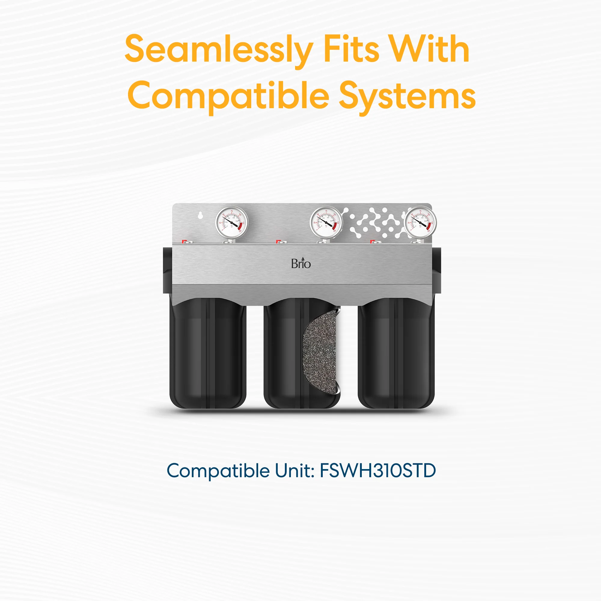 Brio Whole House 10" Granular Activated Carbon Filter - Image 5